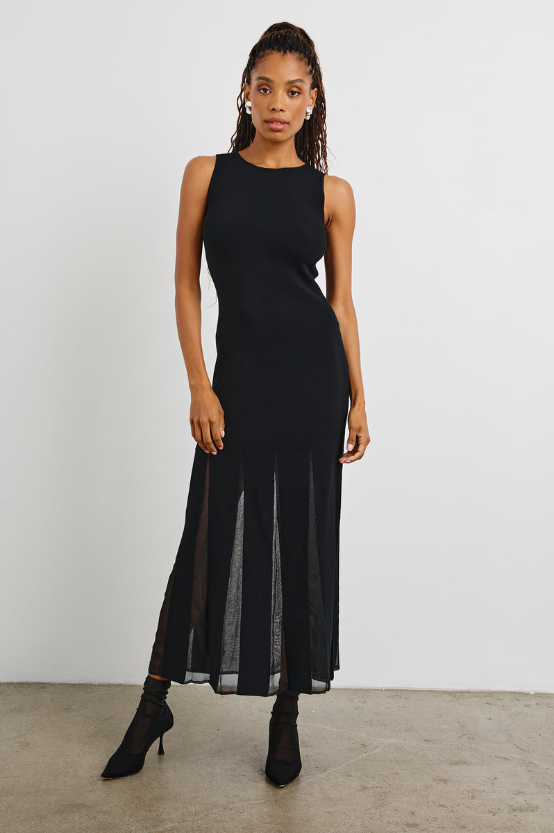 ALESSIA DRESS - BLACK – Rails