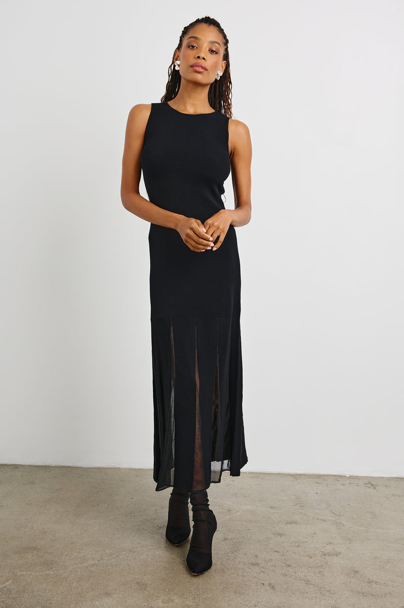 rails black dress ALESSIA antique Cicinia Spaghetti Straps Little back linen mini dress SIZE:36/29