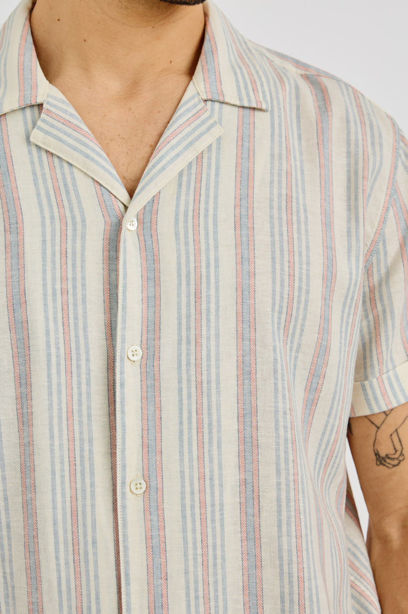 AMALFI SHIRT - AMALFI STRIPE – Rails