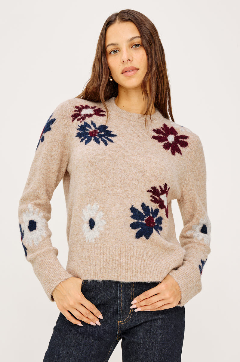 ANISE SWEATER - OAT DAISIES – Rails