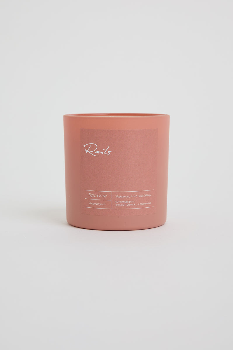 DESERT ROSE CANDLE - 9OZ – Rails