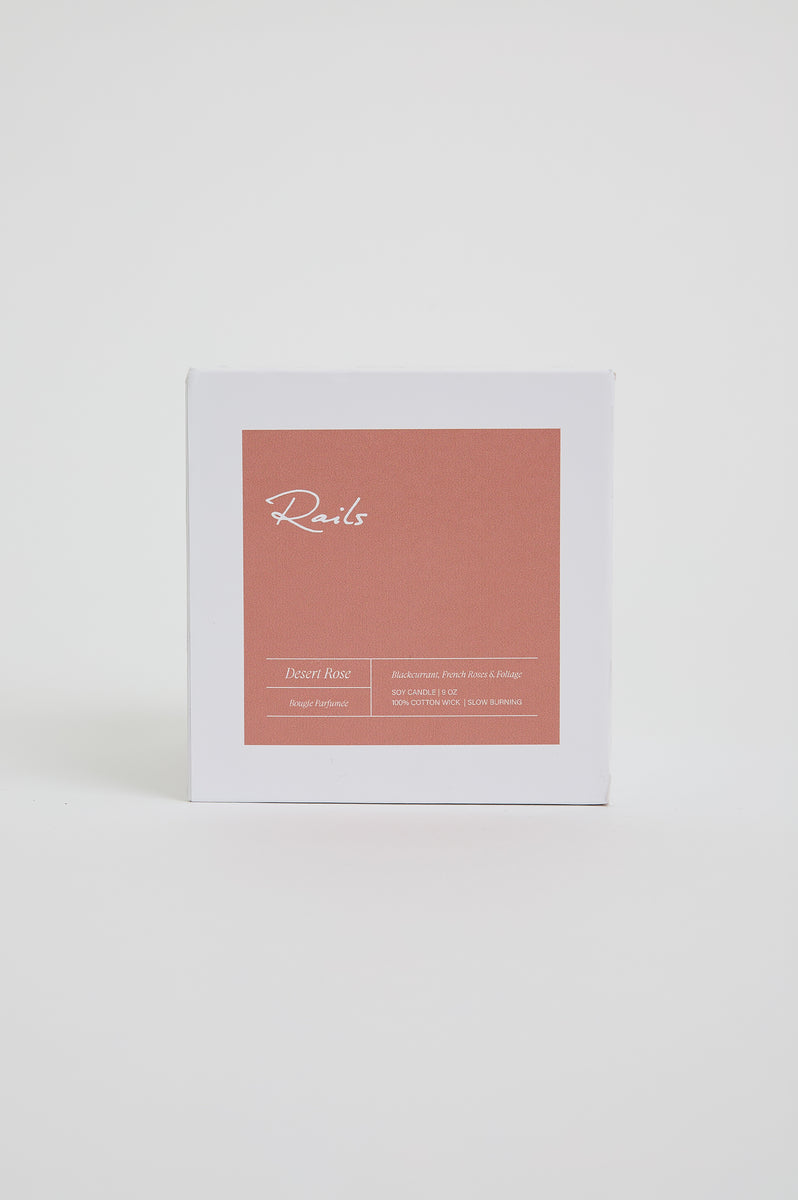 DESERT ROSE CANDLE - 9OZ – Rails