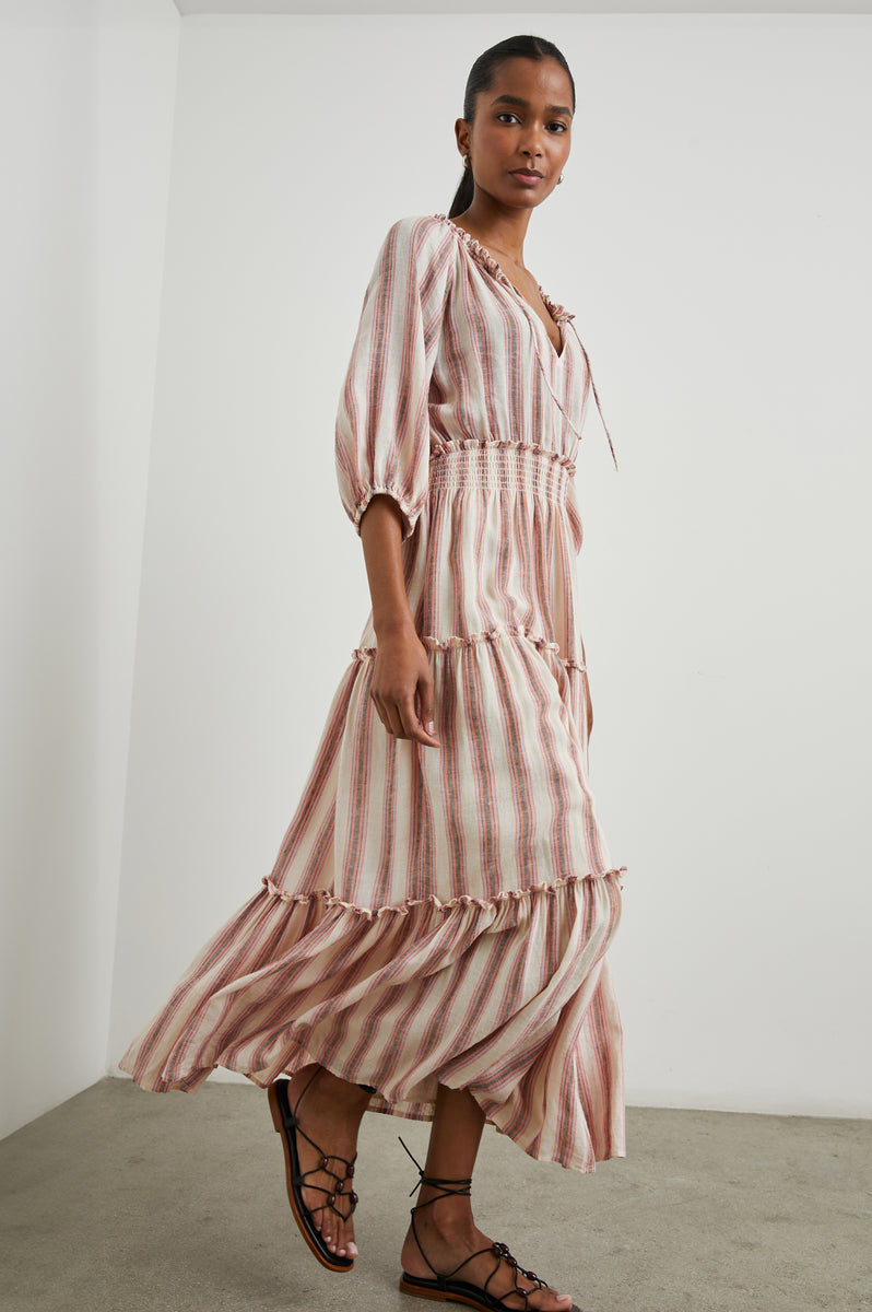 CATERINE DRESS - CAMINO STRIPE – Rails