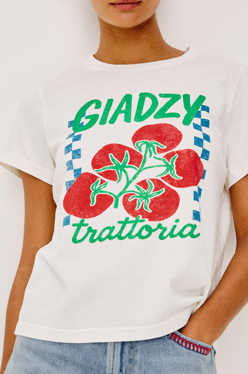 RAILS X GIADZY THE CLASSIC CREW T-SHIRT - GIADZY TRATTORIA – Rails