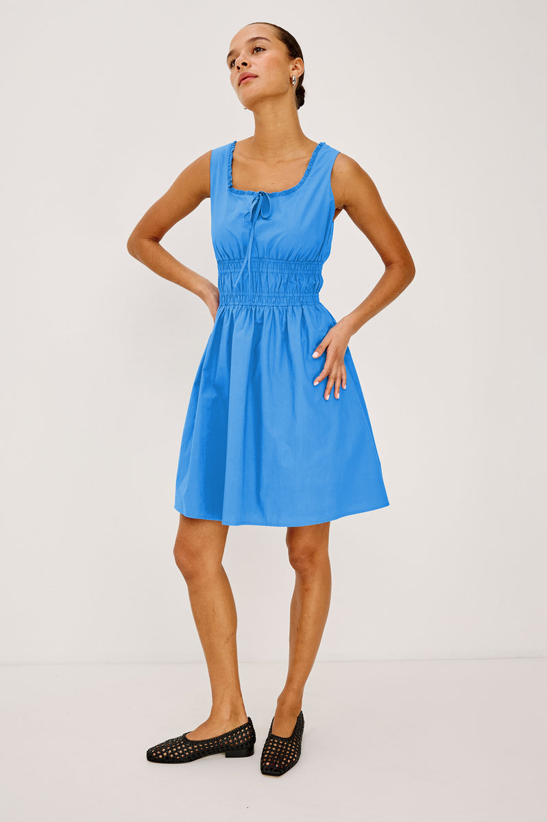 Rails | Cosette Dress - Harbor Blue | Premium Cotton | Size M