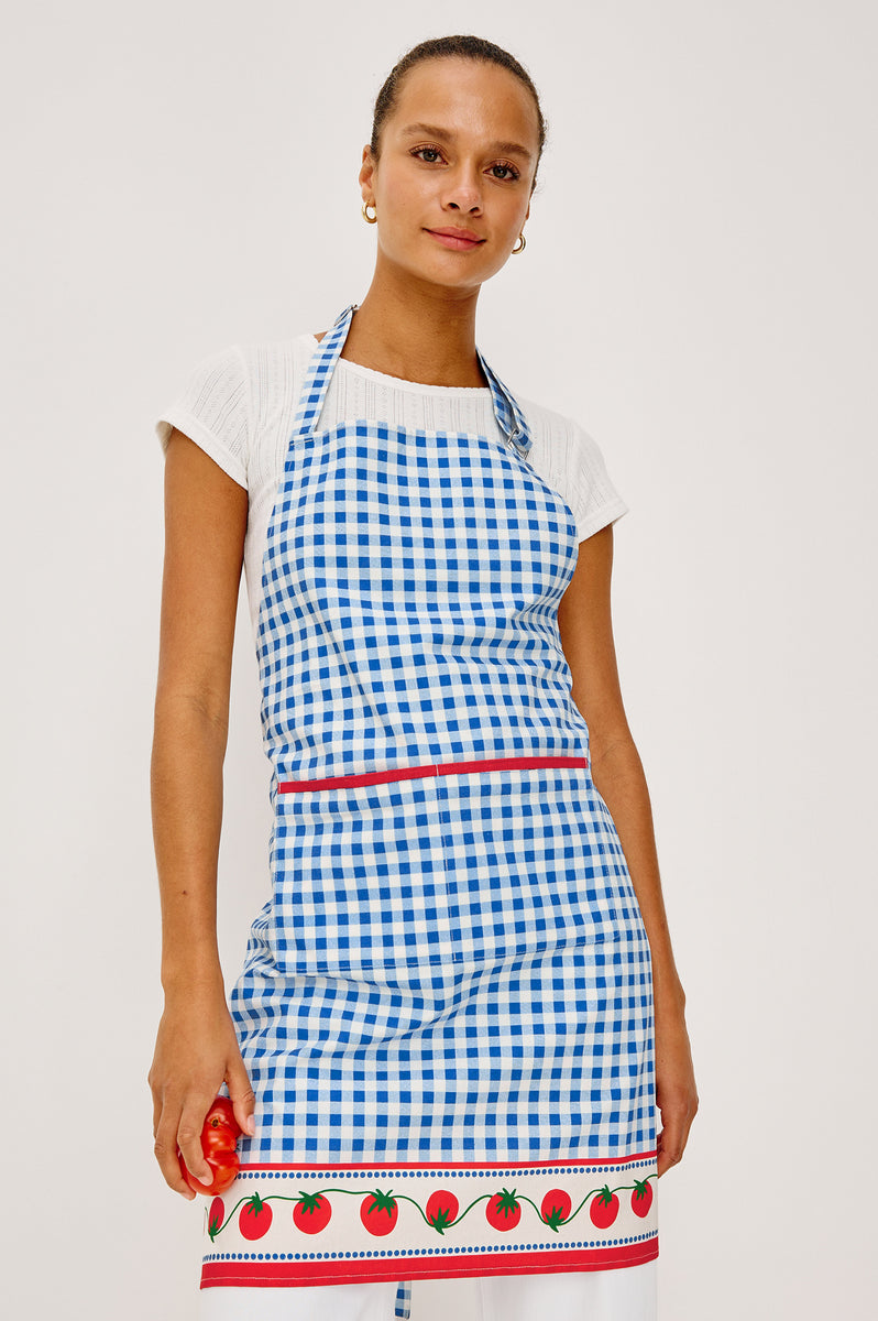 RAILS X GIADZY CUCINA APRON - GINGHAM TOMATOES – Rails