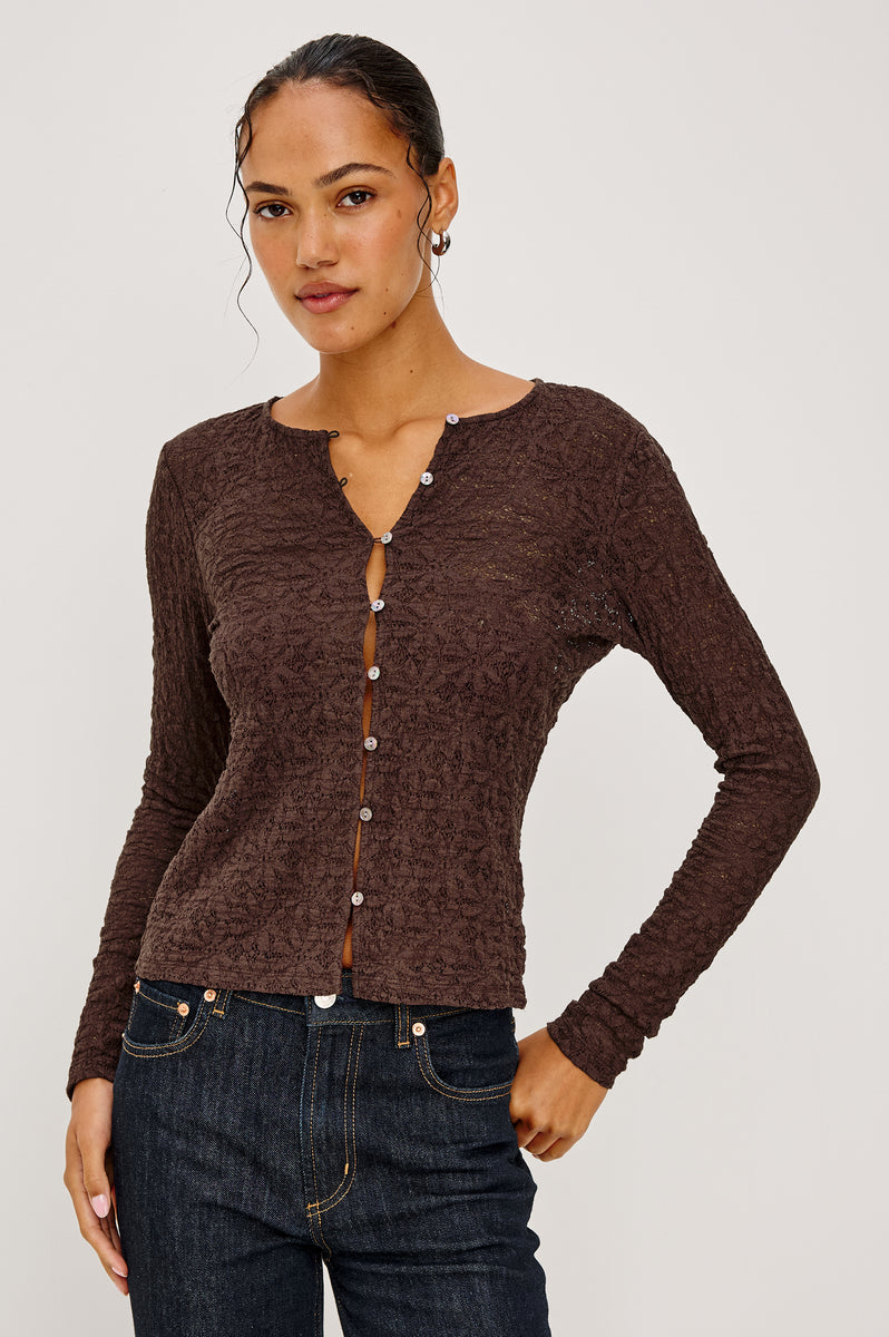 CYRAH TOP - WALNUT – Rails