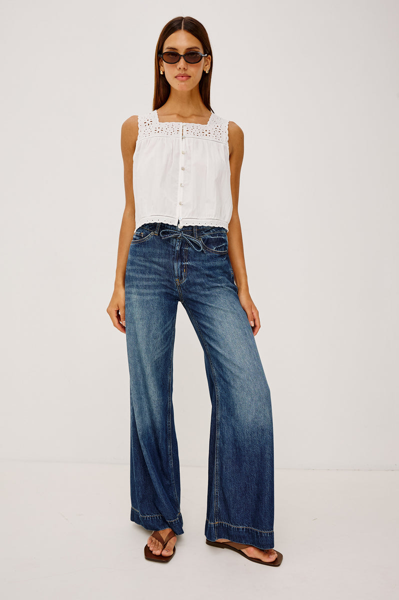 【完売品！】BORDERS at BALCONY / 5pocket denim DOVER PALAZZO - BOONDOCKS – Rails