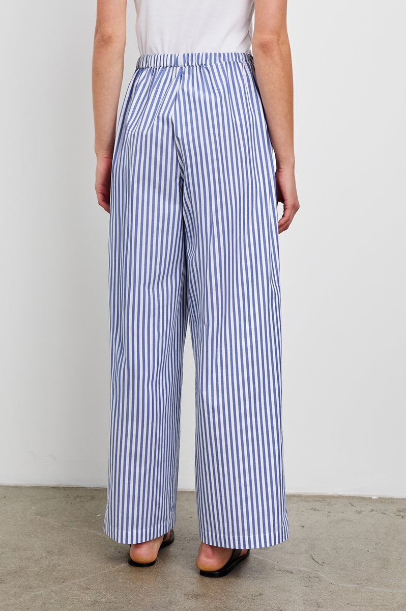 EMMIE PANT - MARINER WHITE STRIPE – Rails