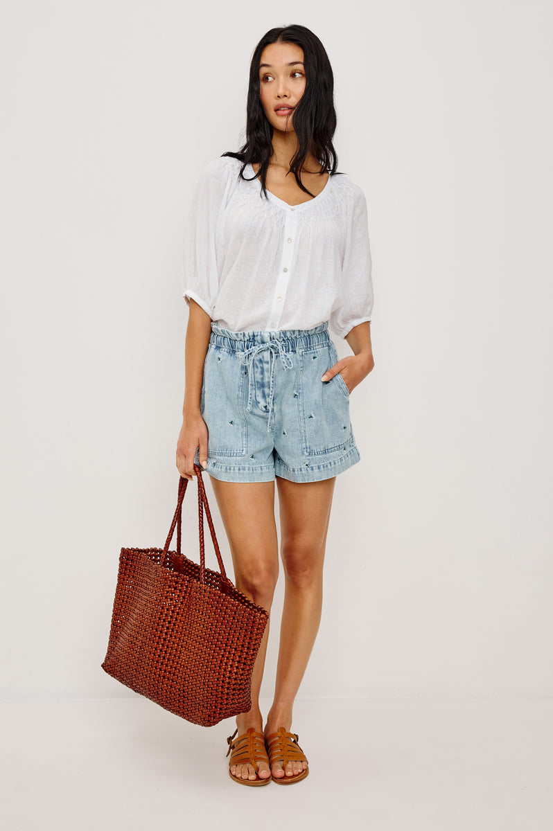 FOSTER SHORT - IVORY CARNATIONS – Rails