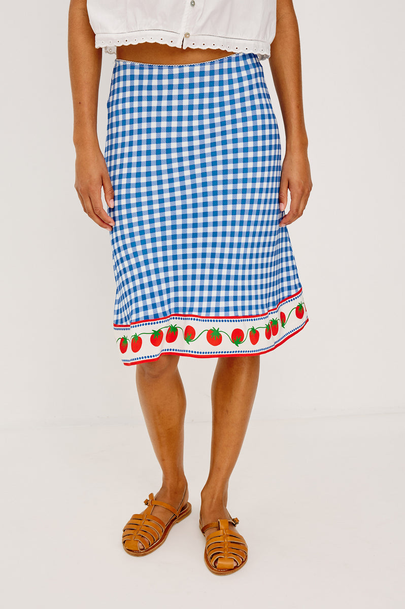 RAILS X GIADZY GRAZIA SKIRT - GINGHAM TOMATOES – Rails