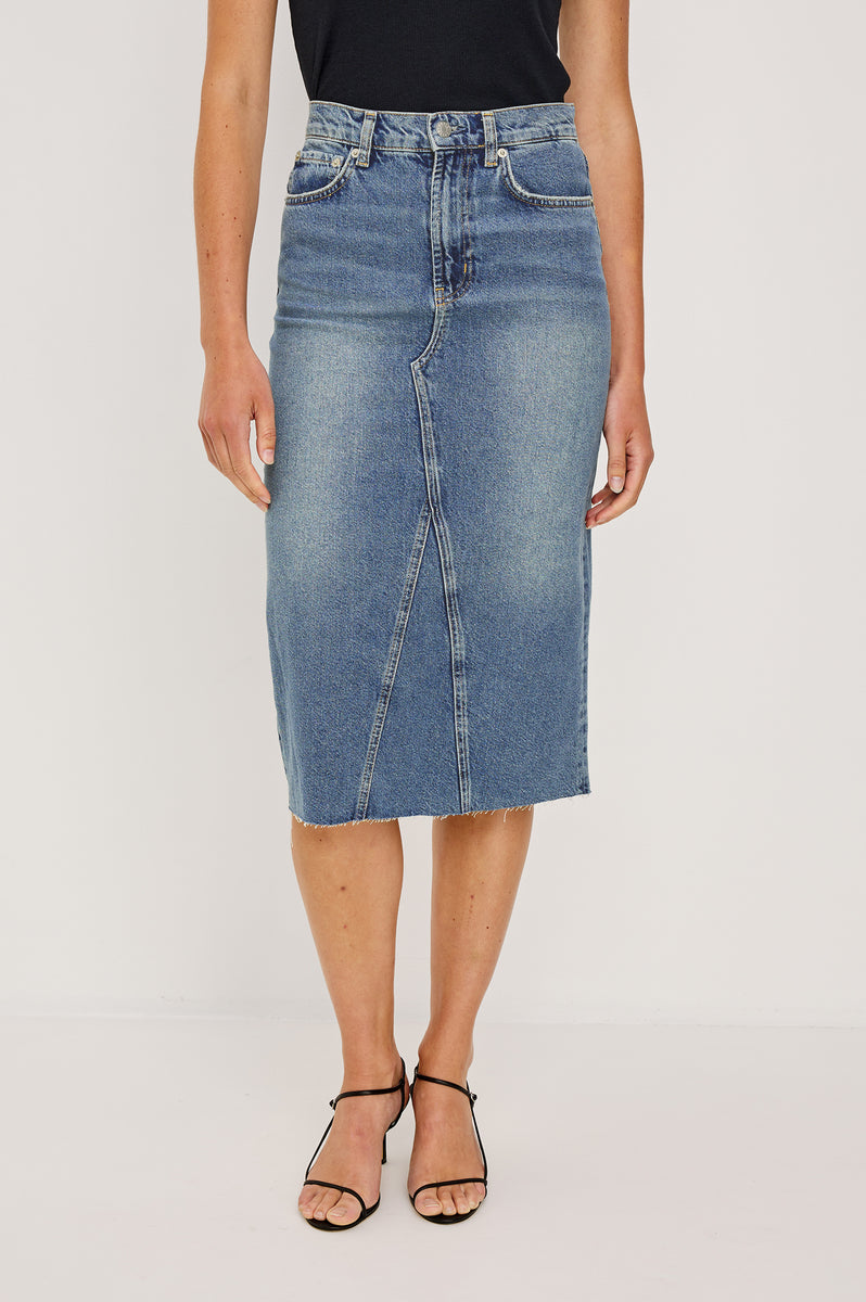 HIGHLAND SKIRT - VINTAGE SAPPHIRE – Rails