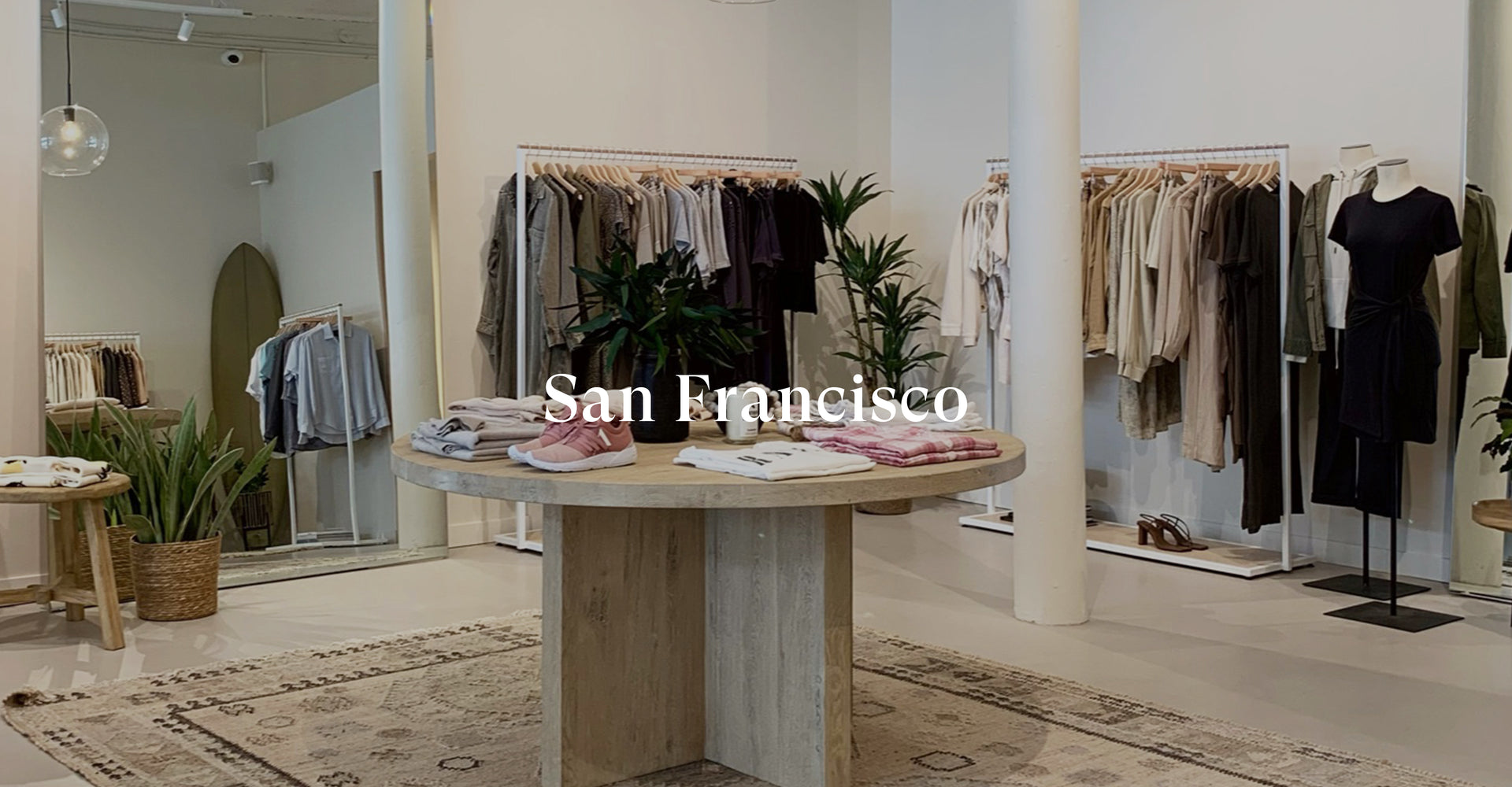 IMAGE SHOWS INSIDE OF SAN FRANCISCO STORE