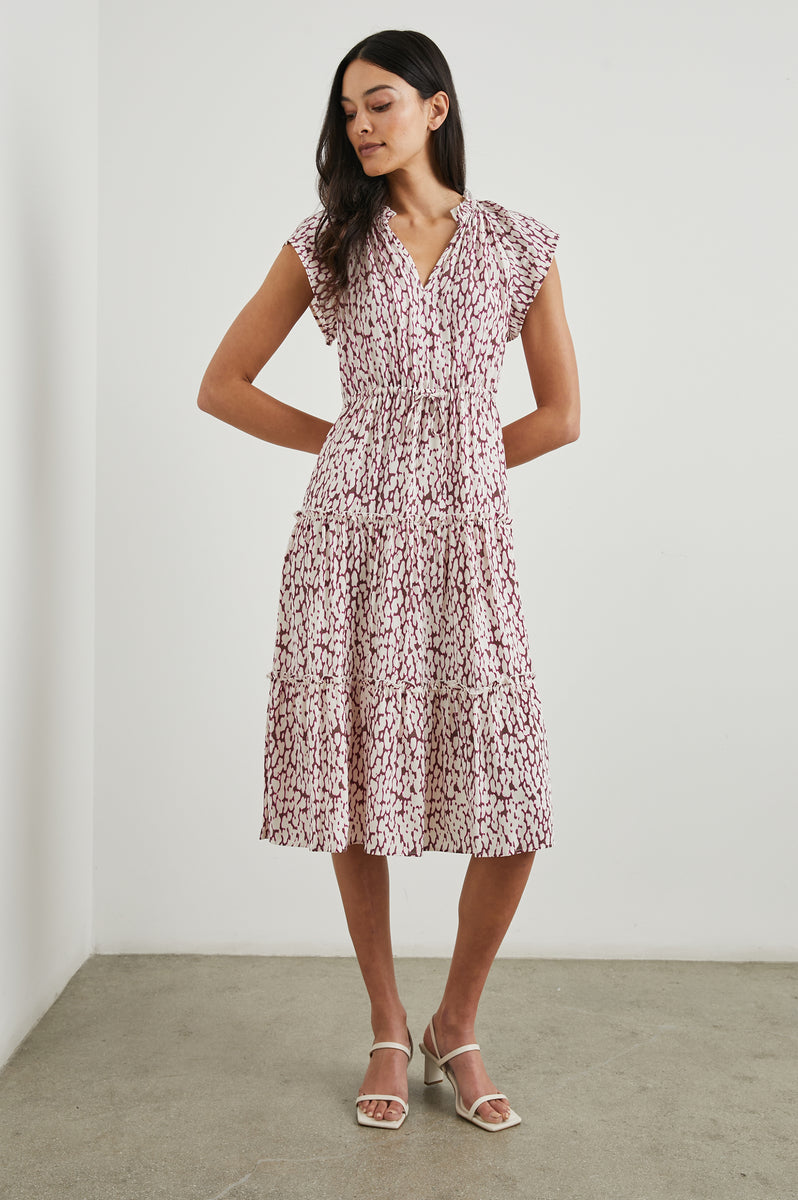 niana ANDRESD flocky dot pants dress　M niana ANDRESD flocky dot pants dress M 4 polka dot dresses I