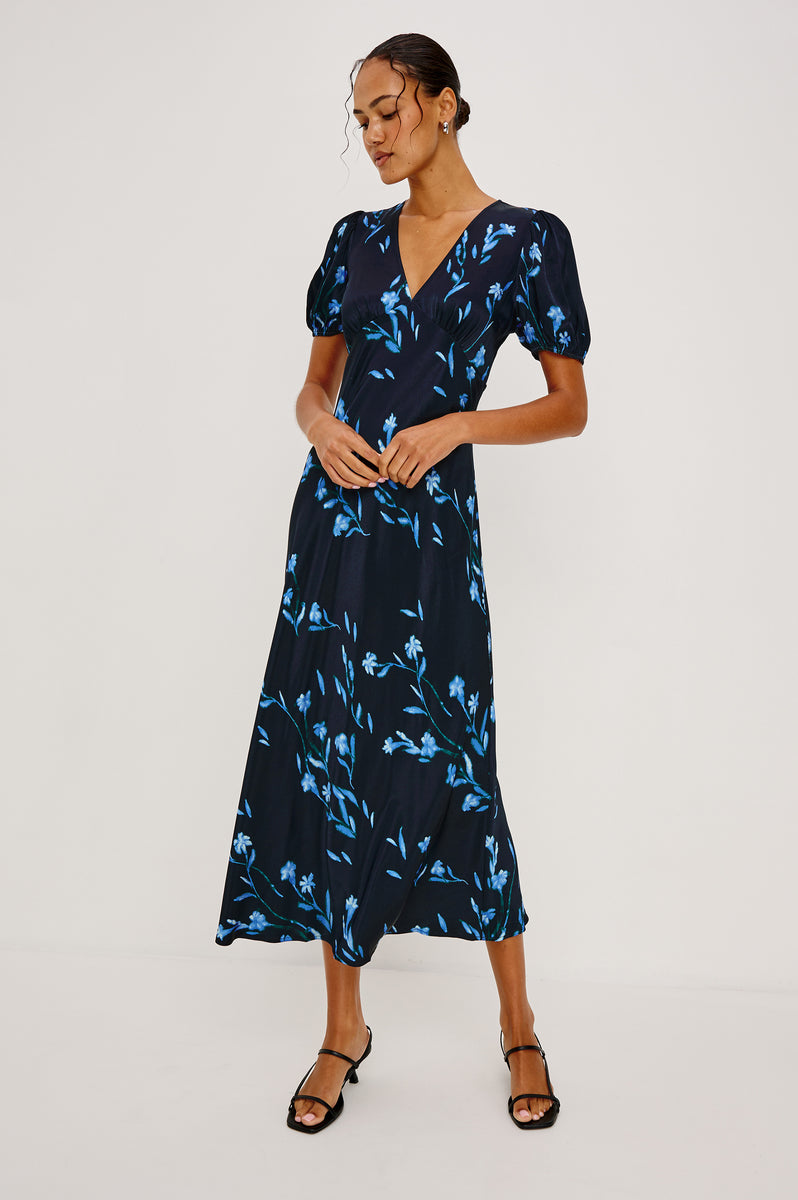 JUNIA DRESS - BLUE CARNATION – Rails