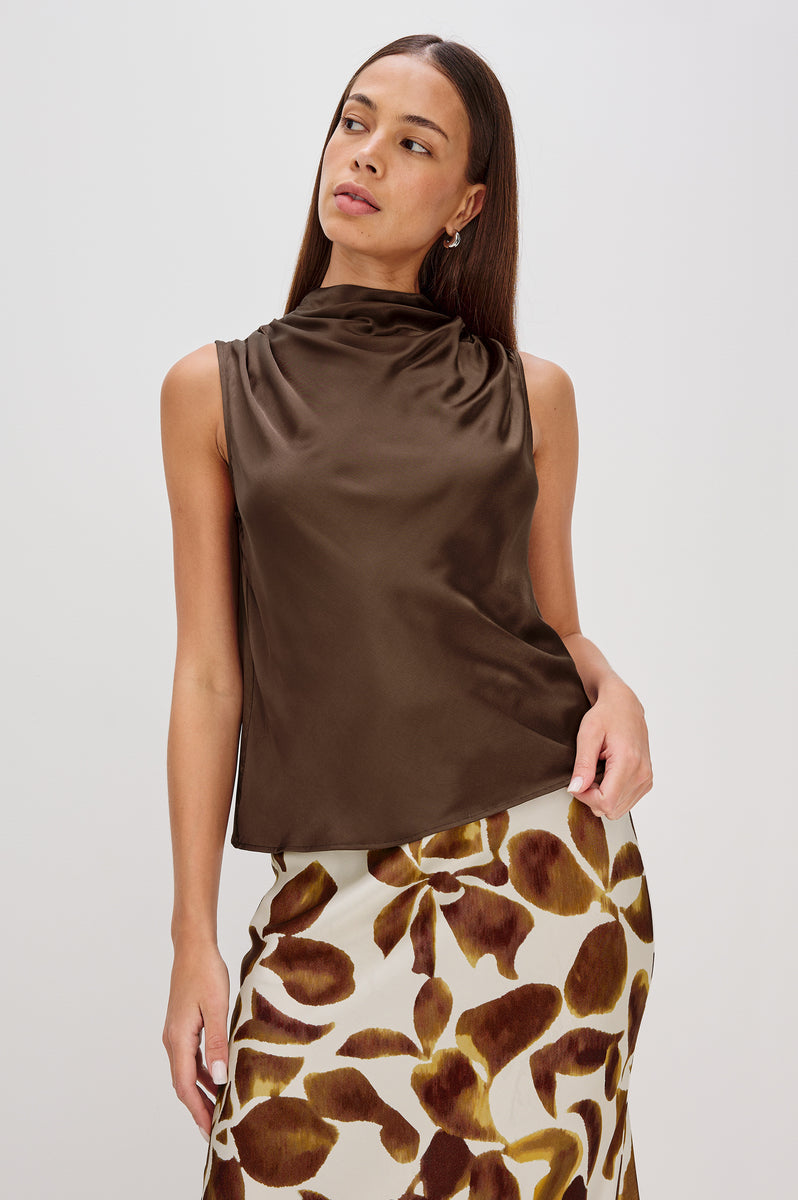 KALEEN TOP - ESPRESSO – Rails