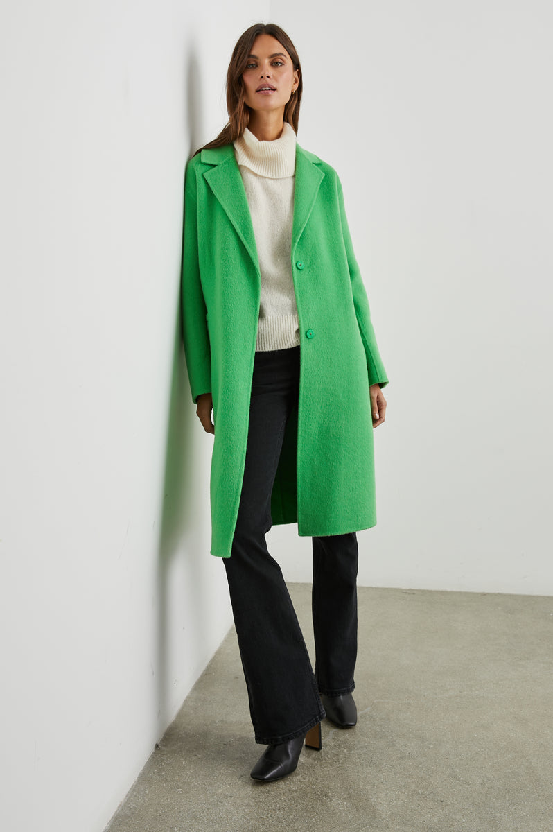 LORE COAT - GREEN APPLE – Rails