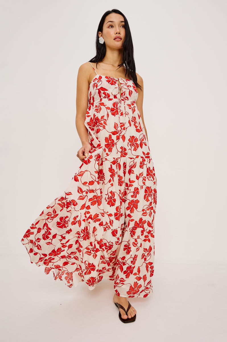 MICA DRESS - RED JASMINE – Rails