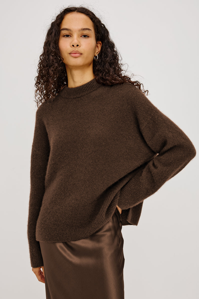 MIRANDA SWEATER - CHOCOLATE – Rails