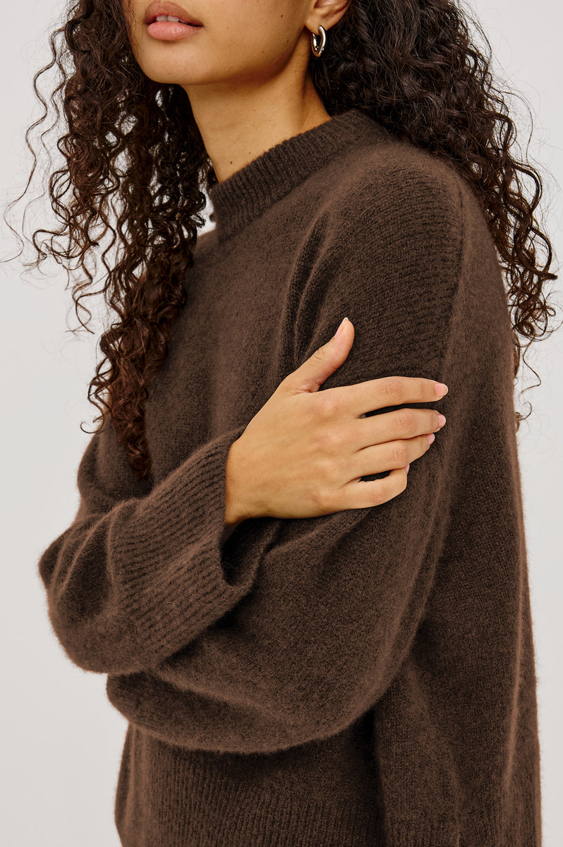 MIRANDA SWEATER - CHOCOLATE – Rails