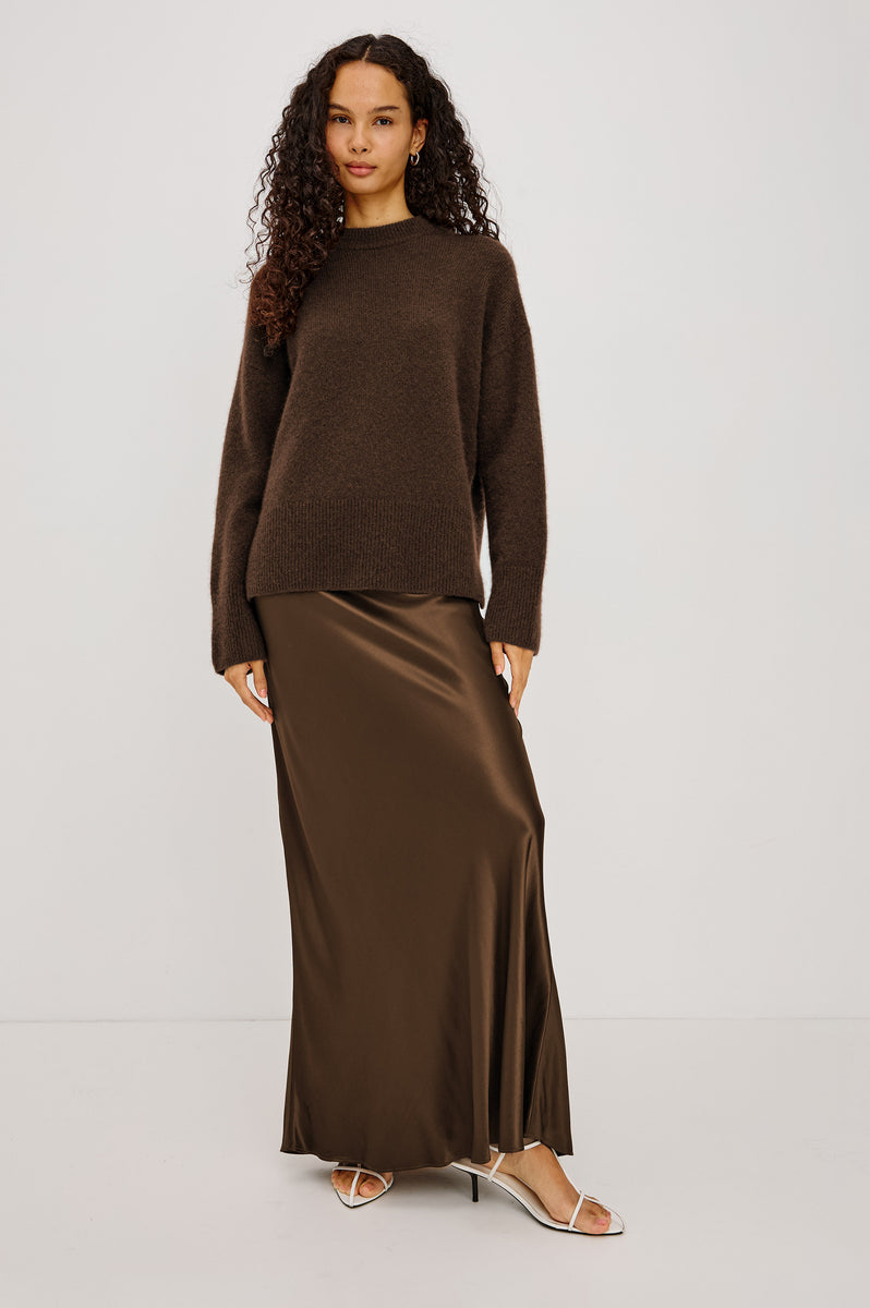 MIRANDA SWEATER - CHOCOLATE – Rails
