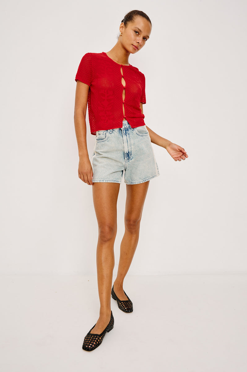 NINA TOP - TOMATO – Rails