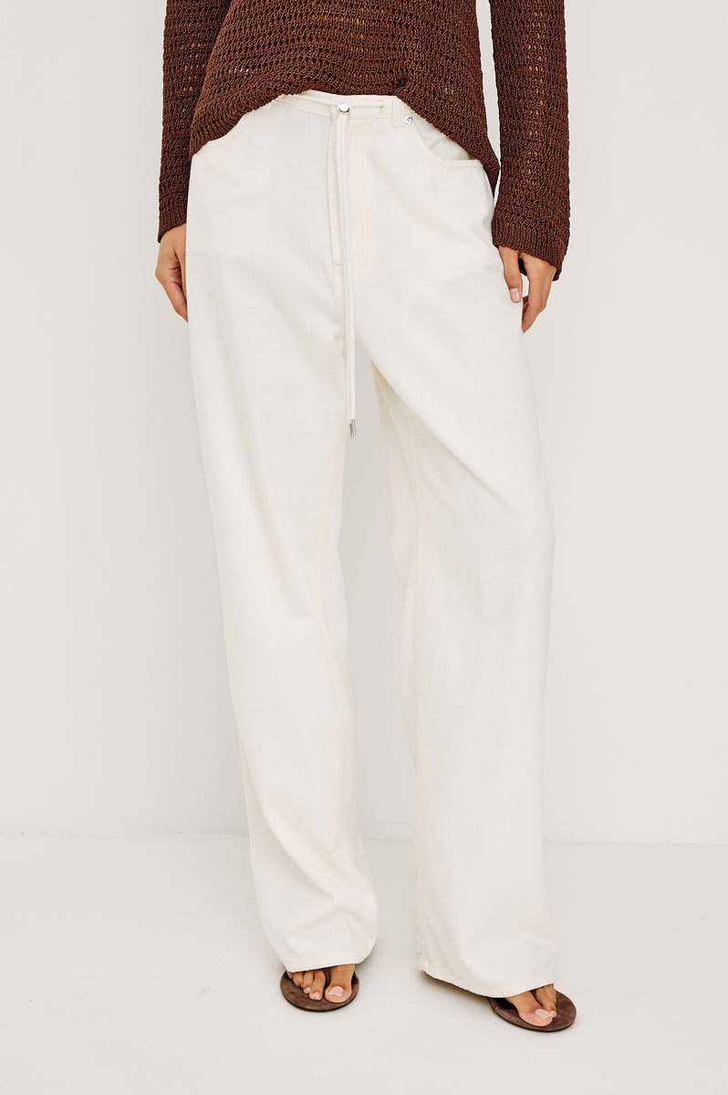 NORMANDIE PANT - IVORY – Rails
