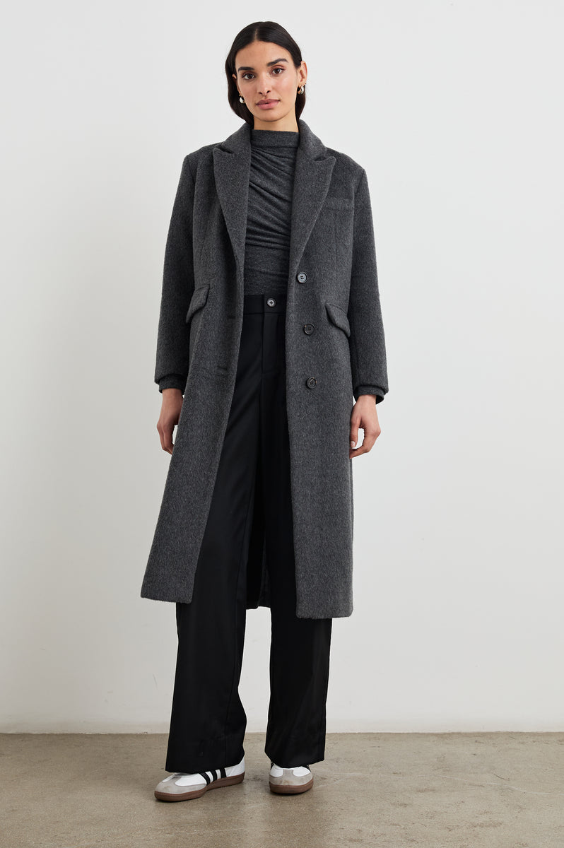 新品未使用　OHOTORO Aries Wool Coat charcoal aries wool coat | OHOTORO