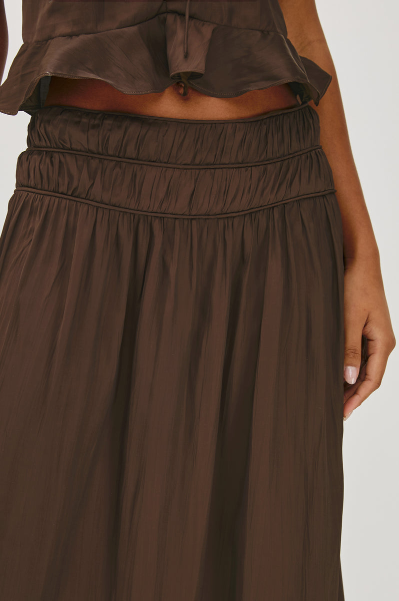 NARA SKIRT - ESPRESSO – Rails
