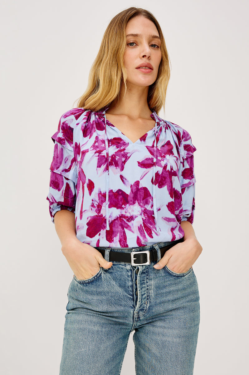 PARIS TOP - BLUE LILY – Rails
