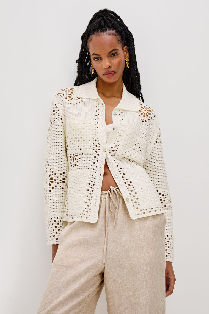 PATMOS SWEATER - IVORY – Rails