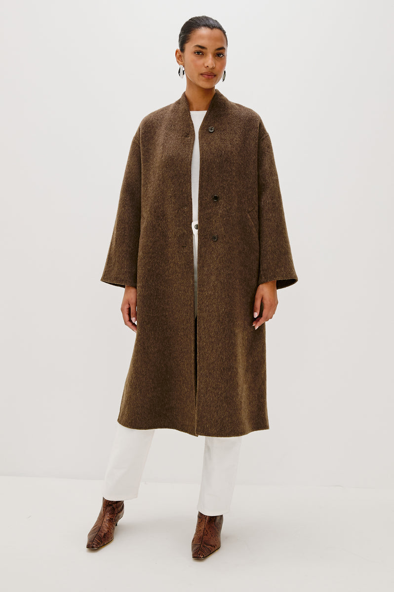 ROLAND COAT - HEATHER UMBER – Rails