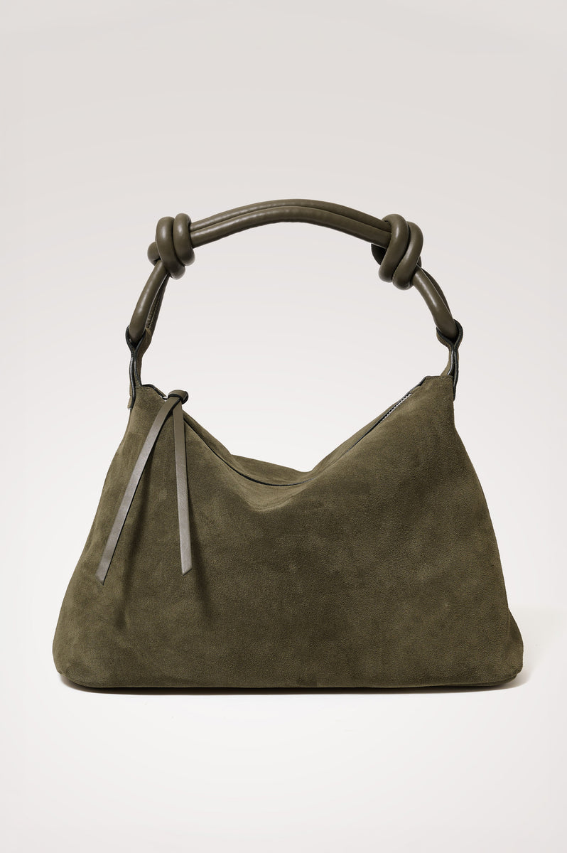 SIENA HOBO BAG - OLIVE SUEDE – Rails