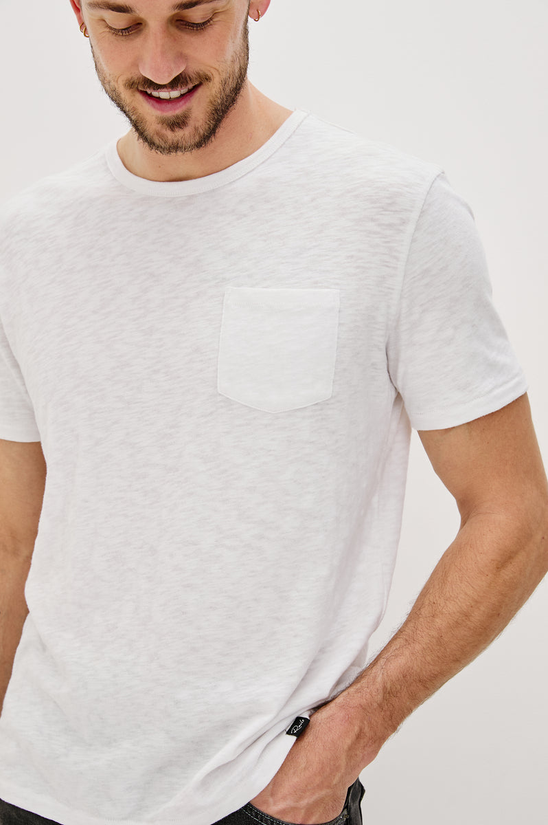 SKIPPER T-SHIRT - WHITE – Rails