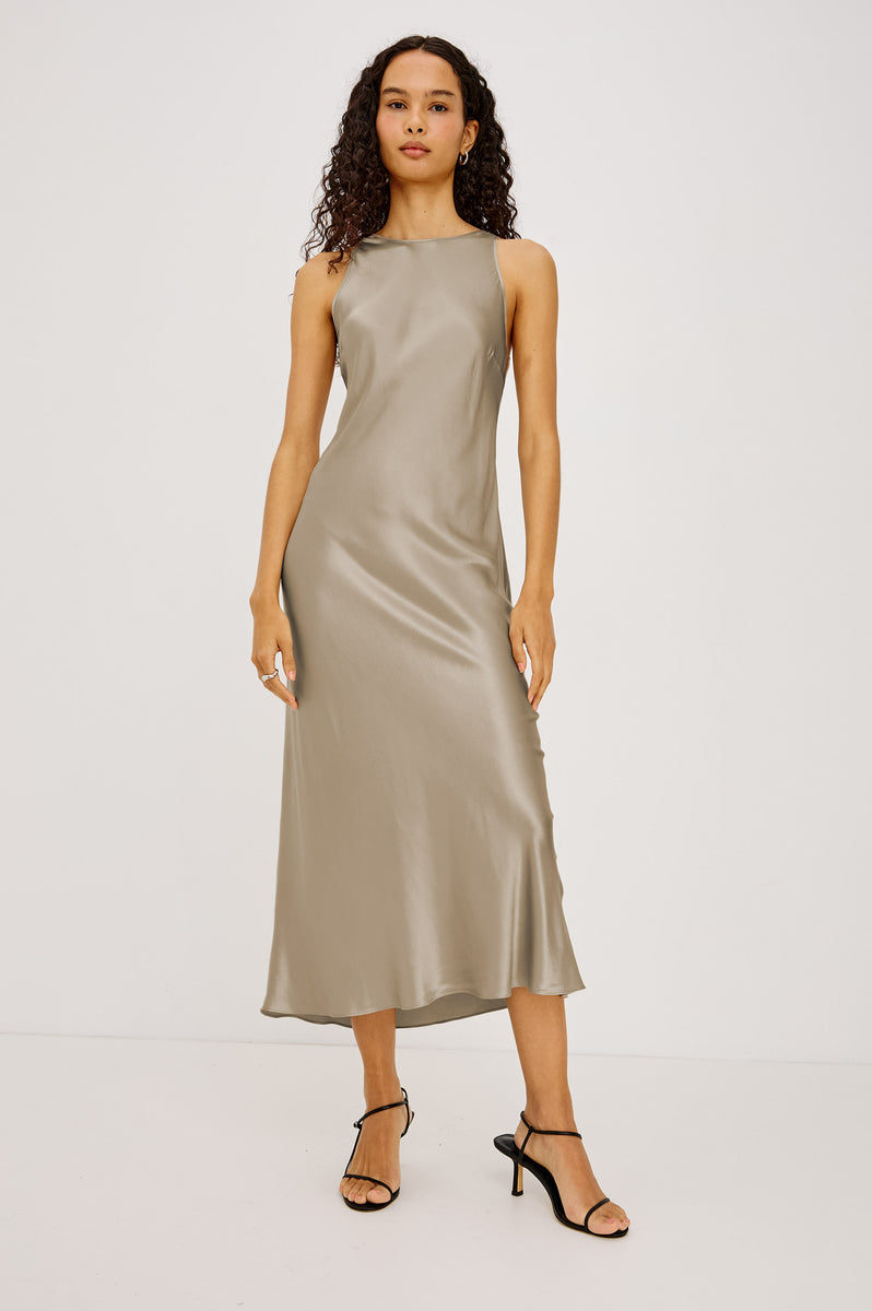 mink bridesmaid dresses Mink Gray Bridesmaid Dresses