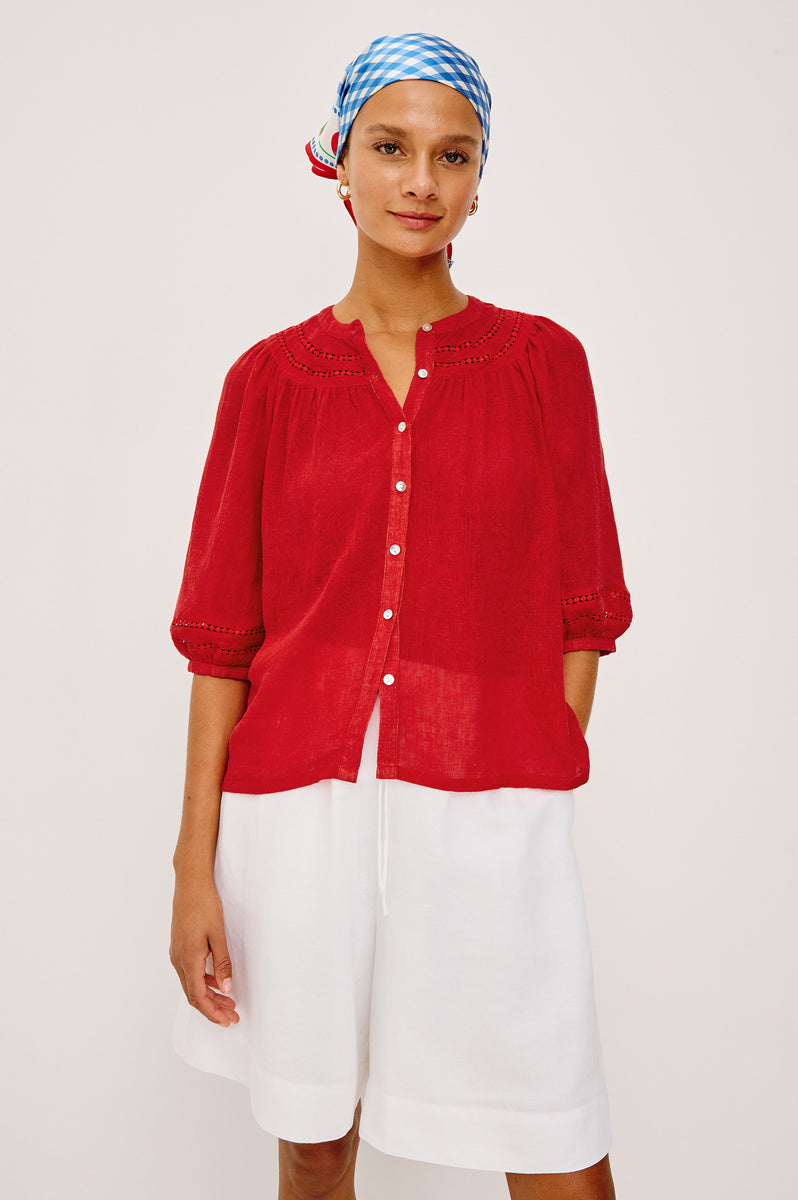 RAILS X GIADZY THEIA TOP - TOMATO – Rails