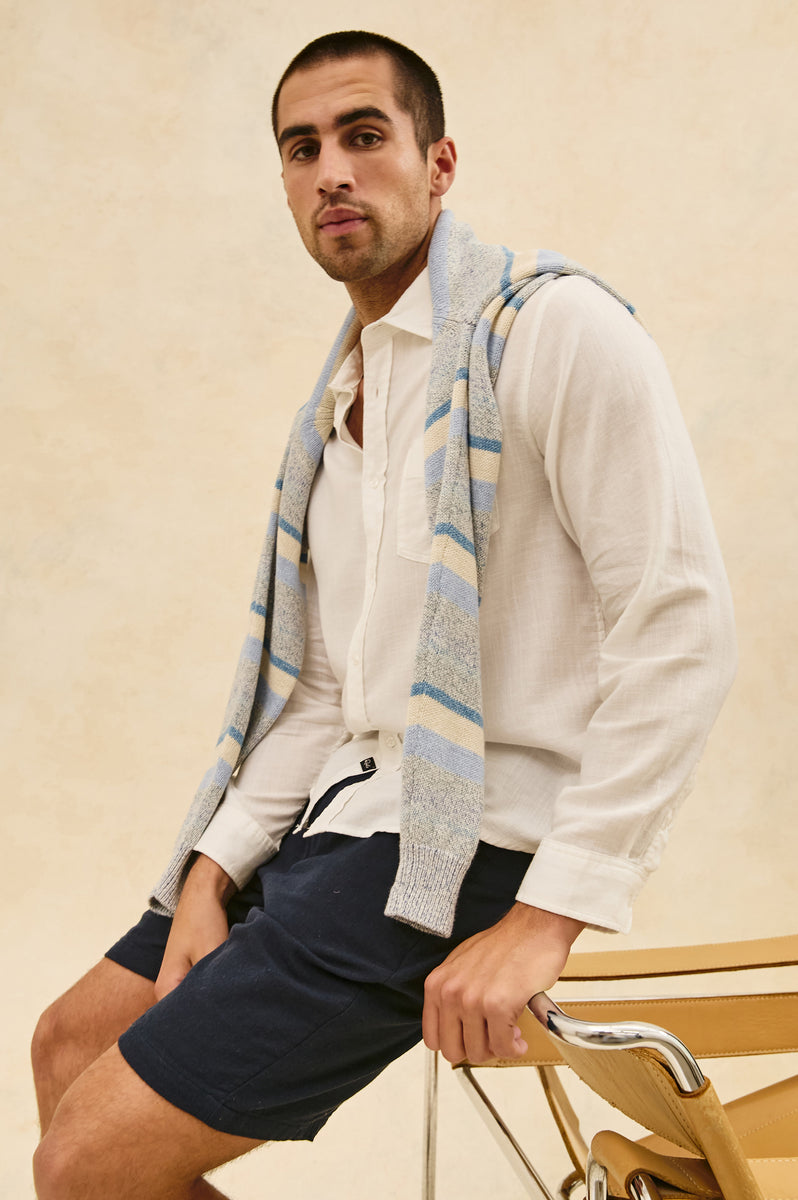 WYATT RELAXED FIT SHIRT - WHITE – Rails