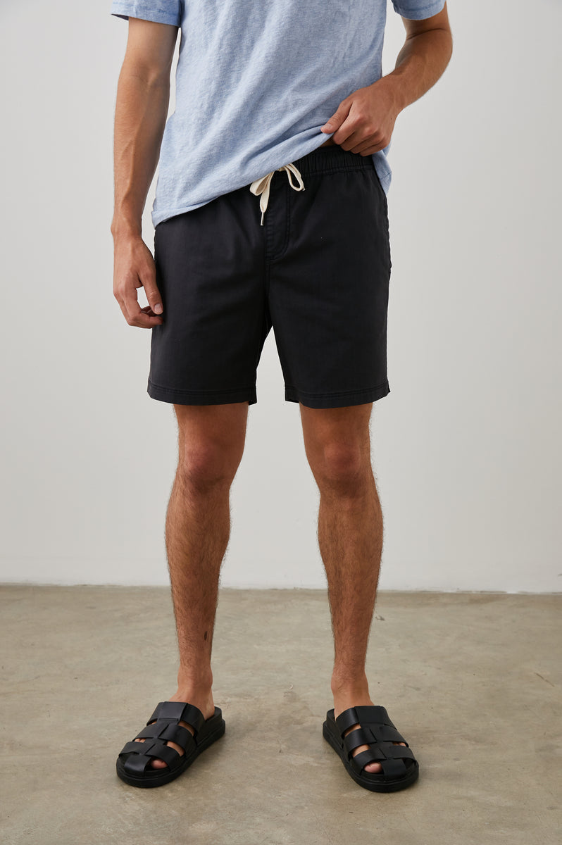 CRUZ SHORT - WASHED BLACK – Rails