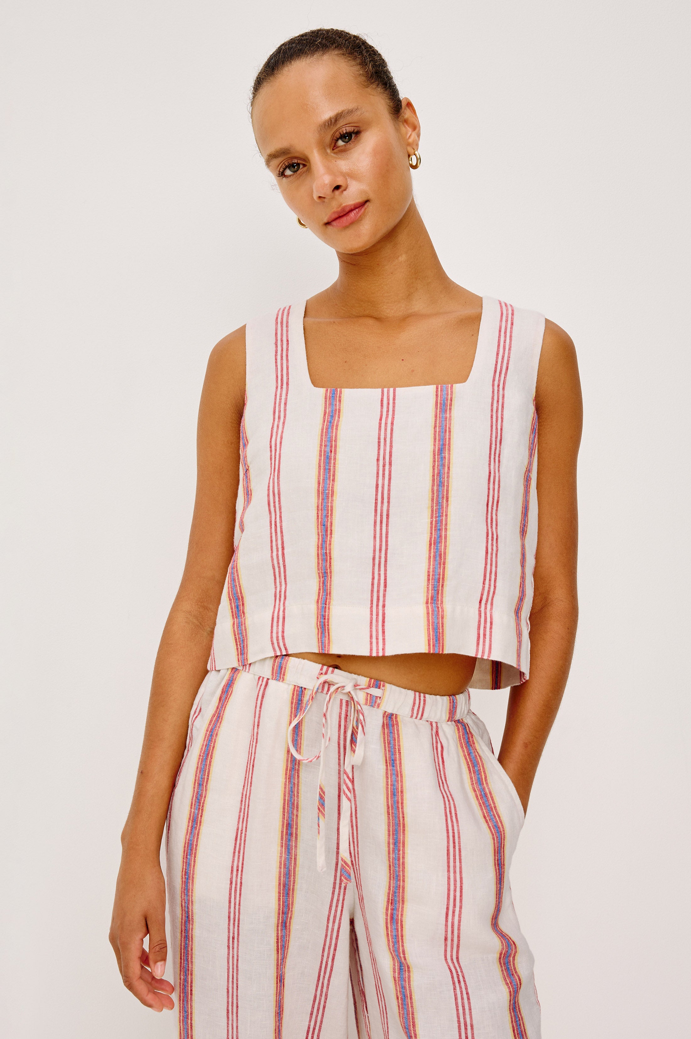 RAILS X GIADZY AKIRA TOP - PRIMAVERA STRIPE – Rails