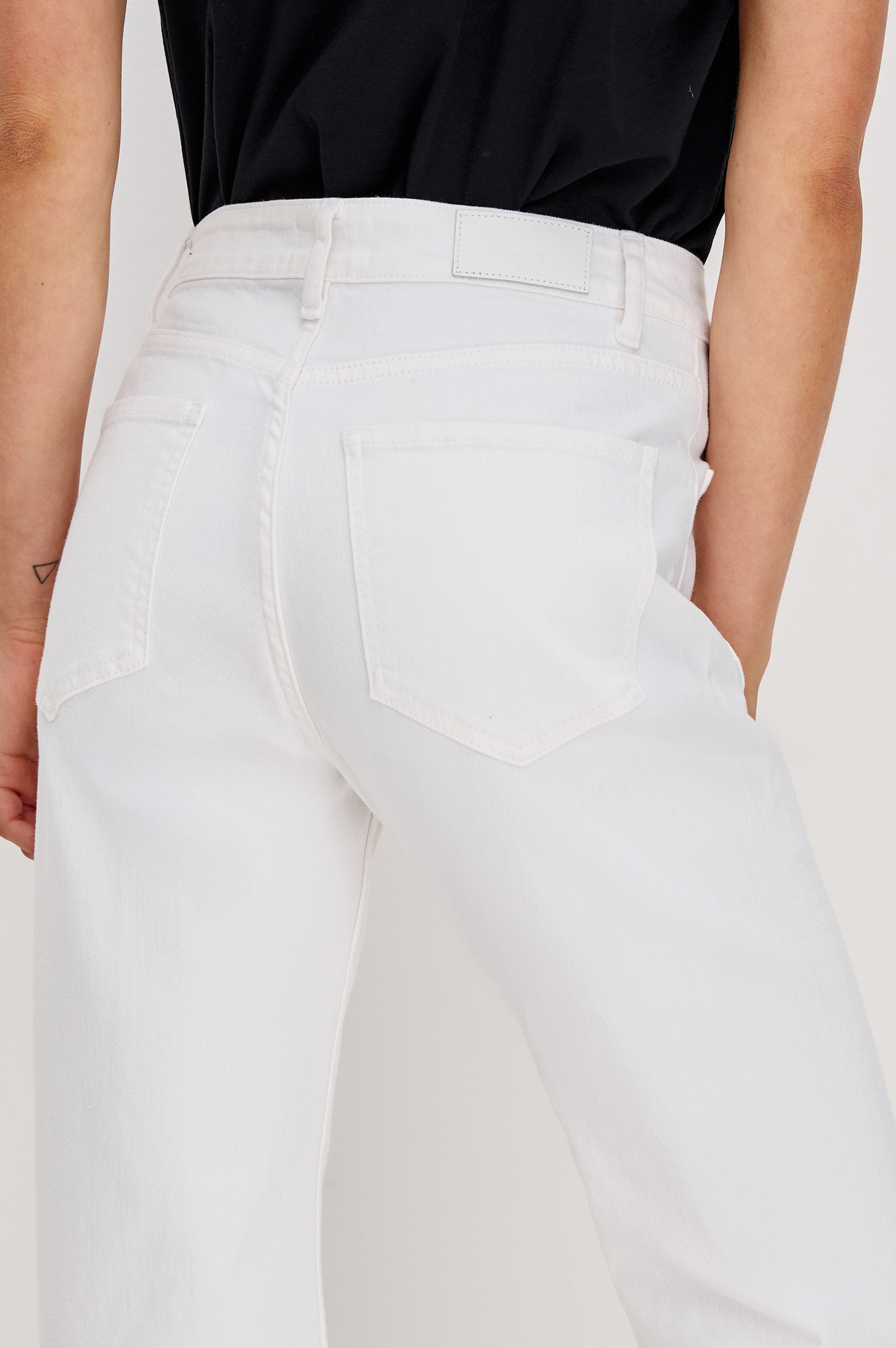 ALAMITOS FLARED TROUSER - SALT WHITE – Rails