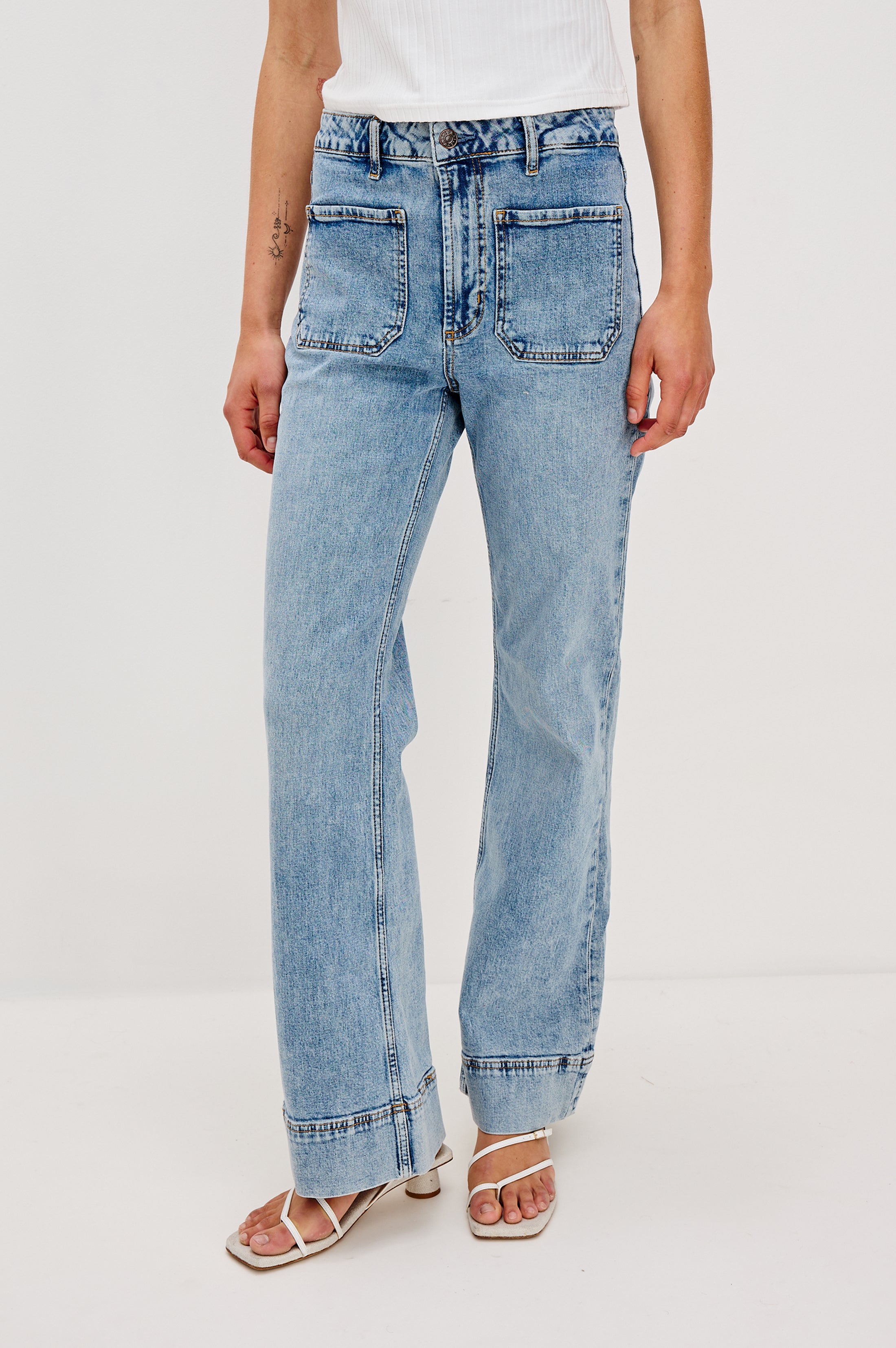 ALAMITOS FLARED TROUSER - SERENITY – Rails