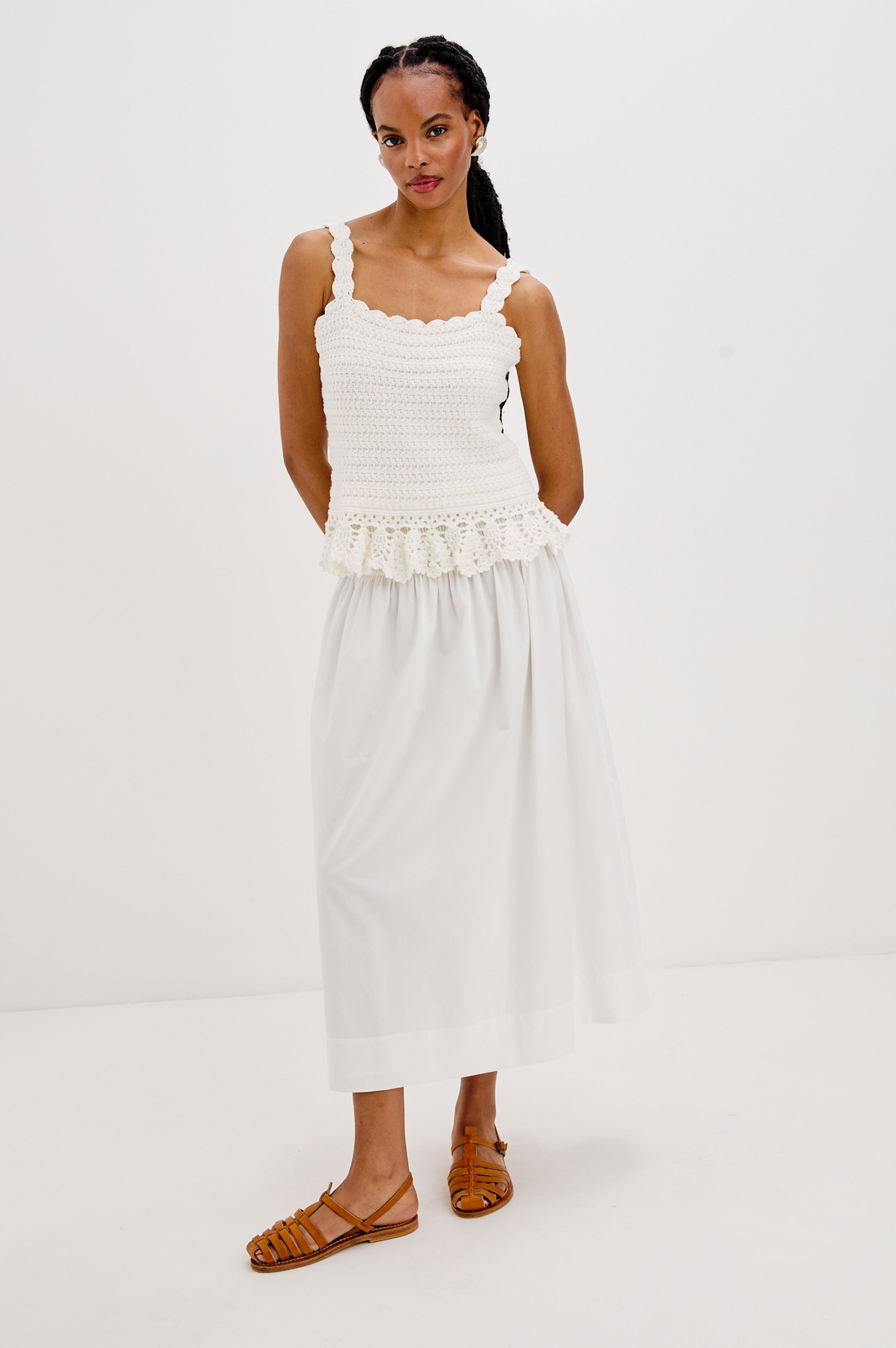 ALESSA SKIRT - WHITE – Rails