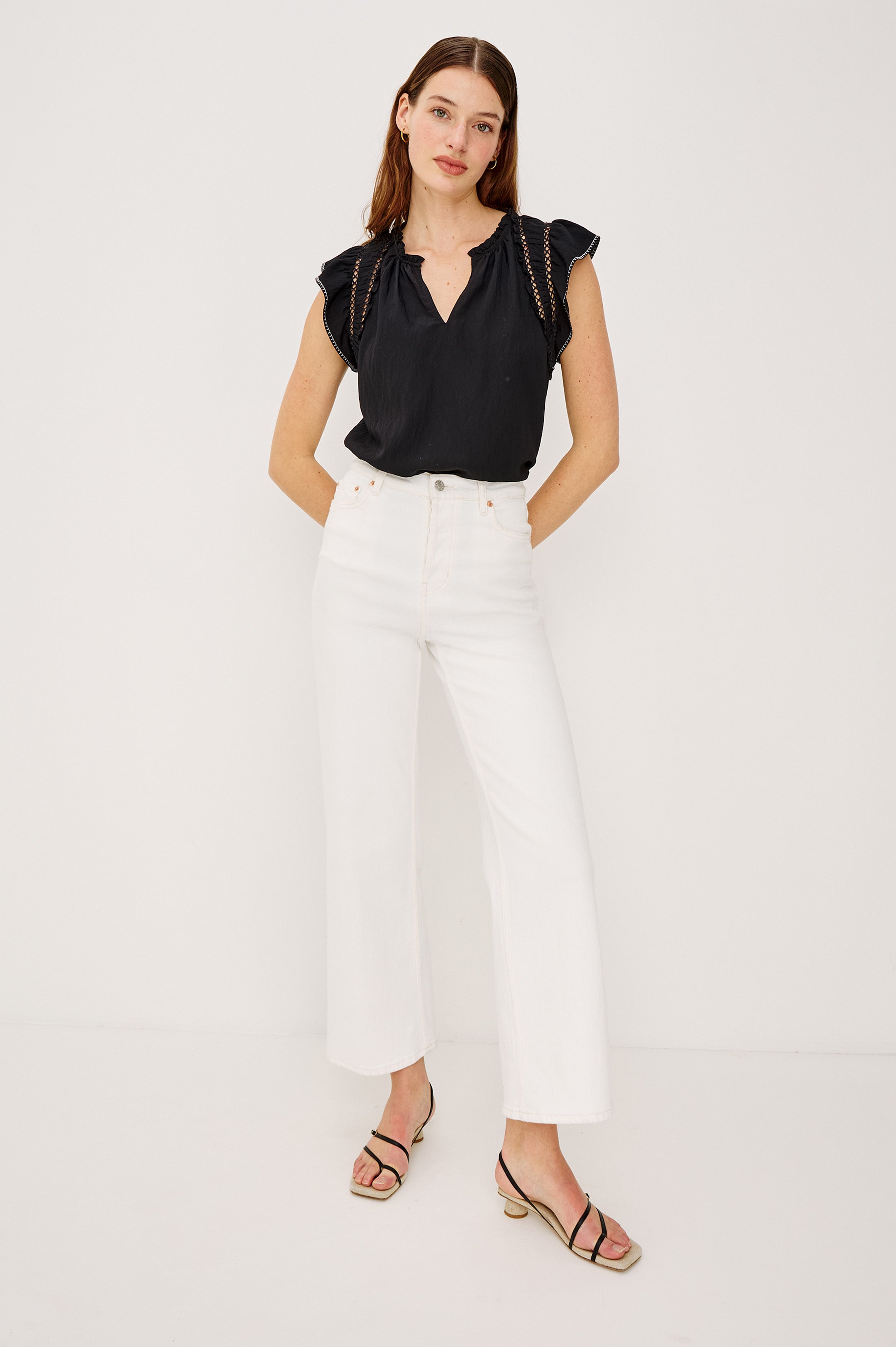 ALLEA TOP - BLACK – Rails