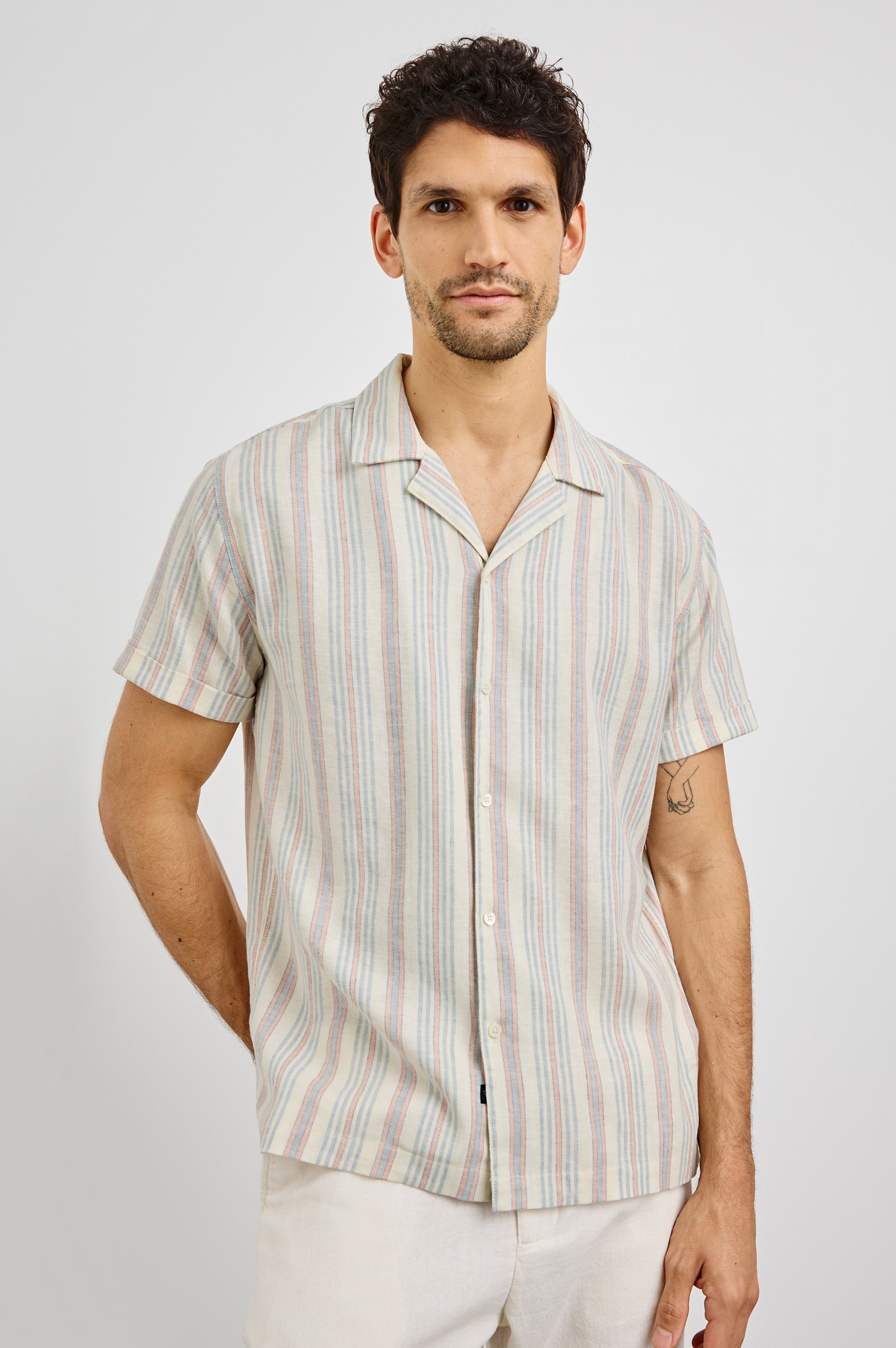トップス MY WEAKNESS Amalfi Stripe Shirt AMALFI SHIRT - AMALFI STRIPE – Rails