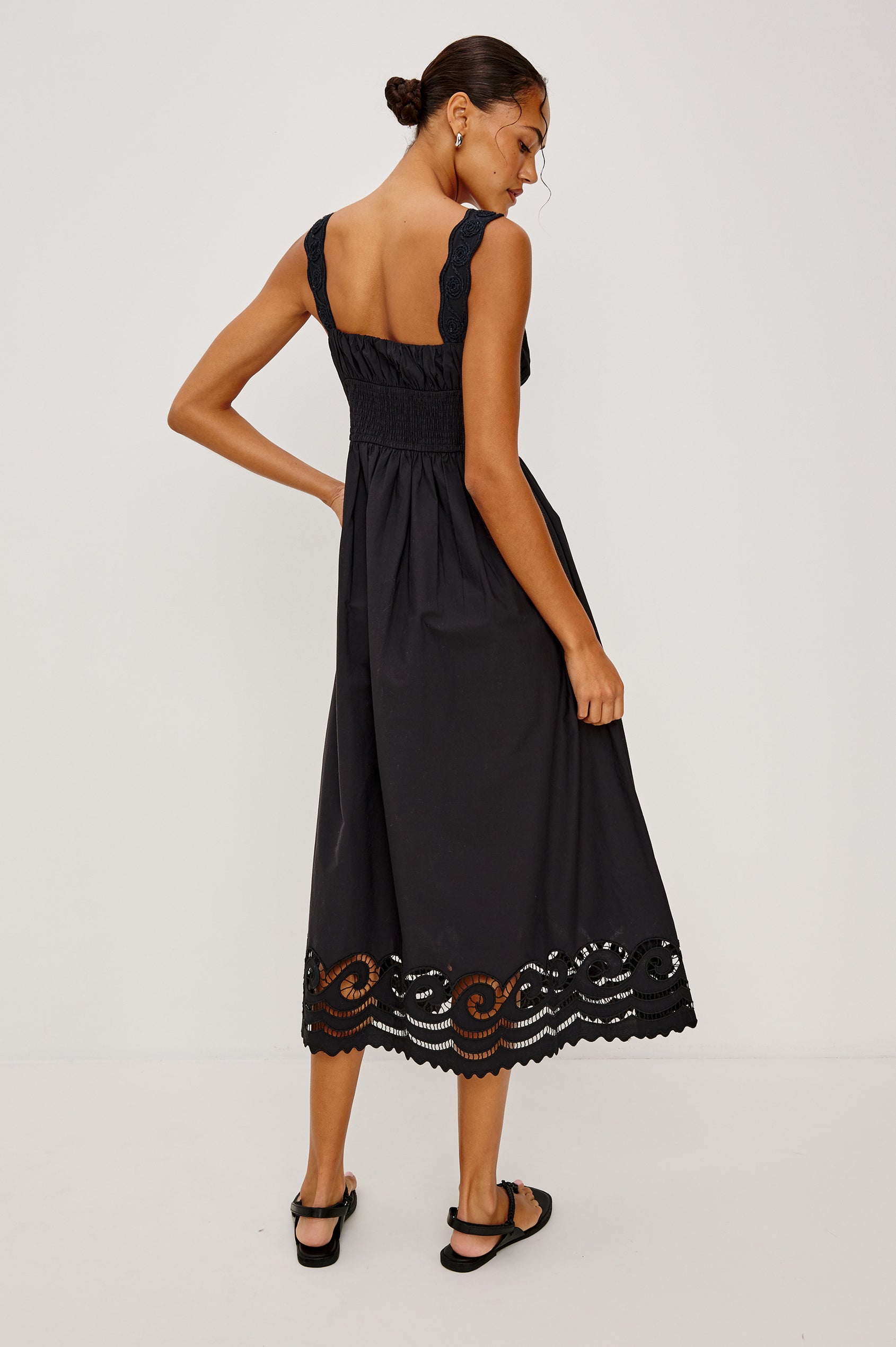 Rails Anadia Dress - Black Embroidery / XS Rails Anadia Dress - Black Embroidery / XS