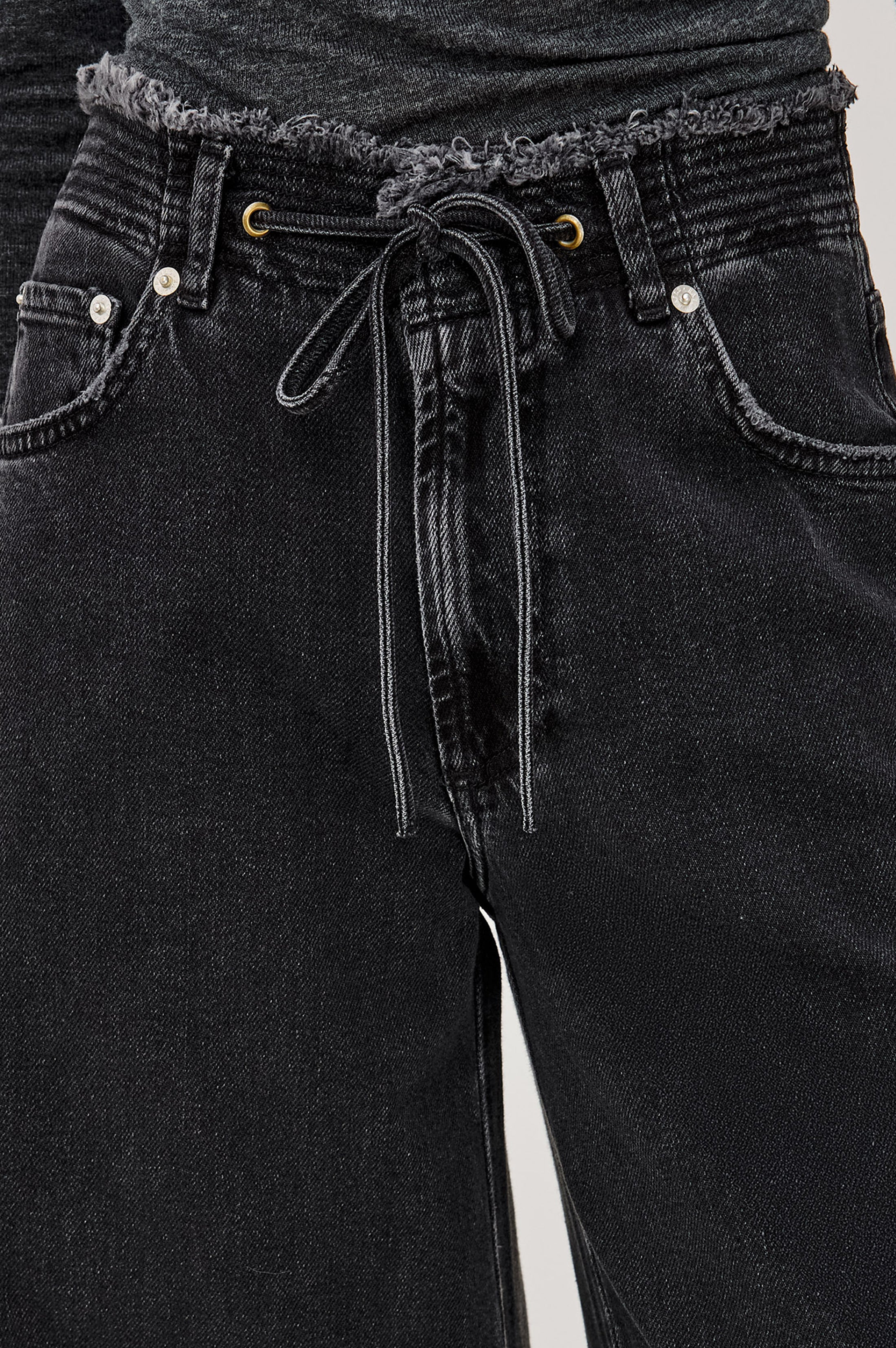 ANGELENO WIDE LEG - ASH BLACK – Rails