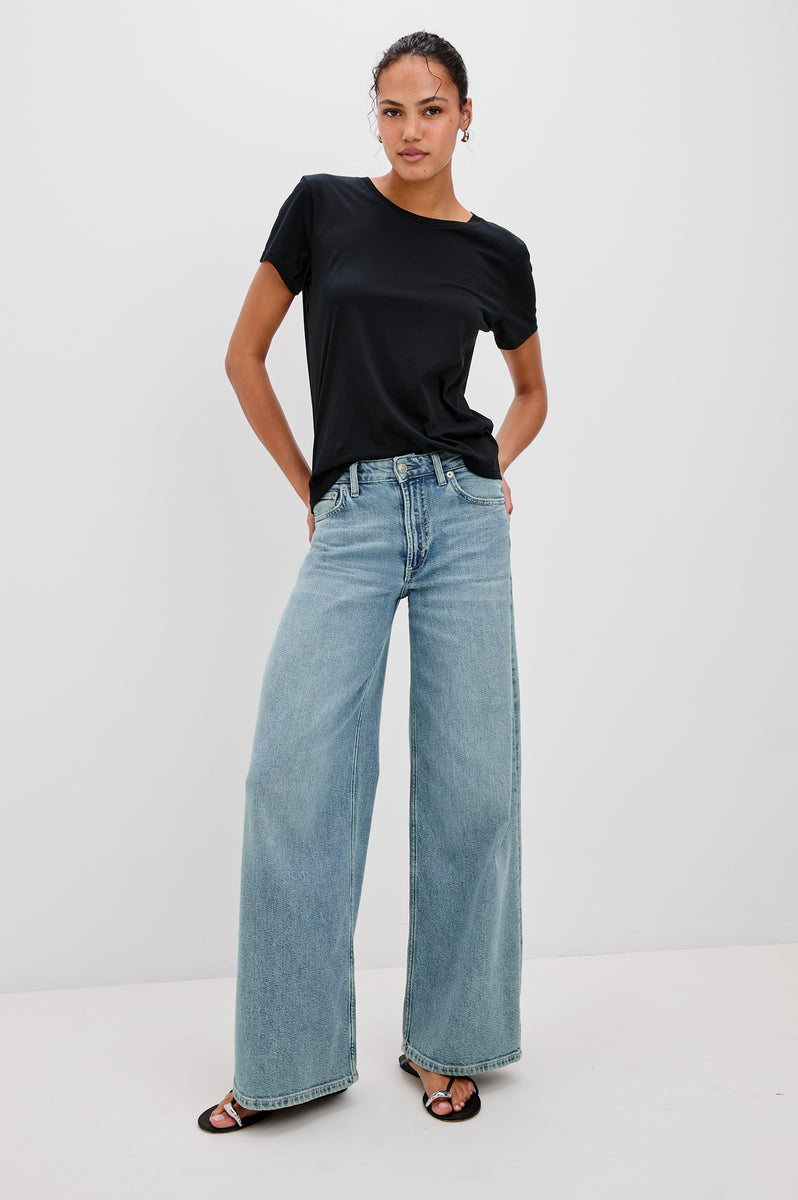 ANGELENO WIDE LEG - BLUE EYED GIRL – Rails