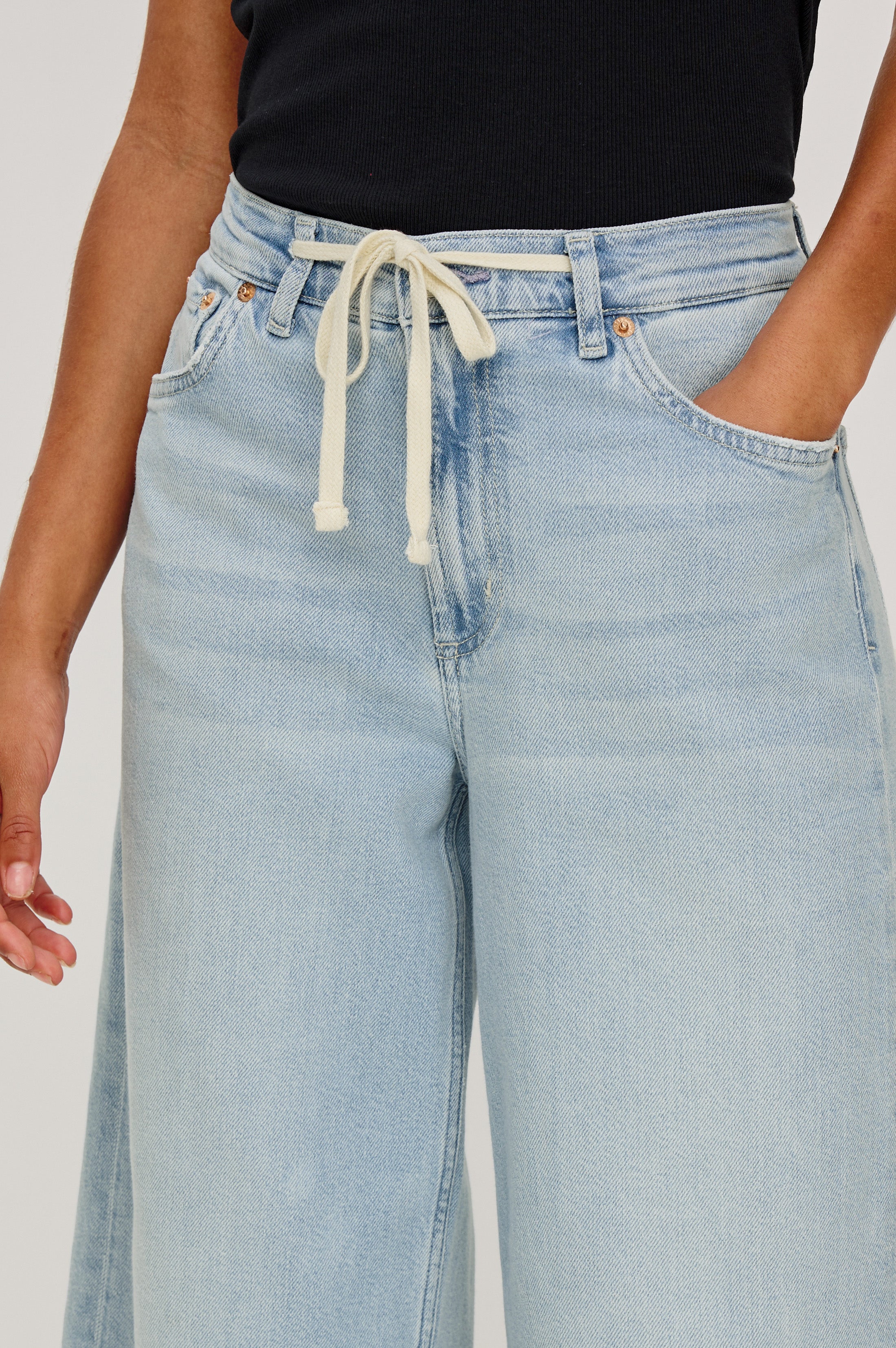 ANGELENO WIDE LEG CROP - SCUBA – Rails
