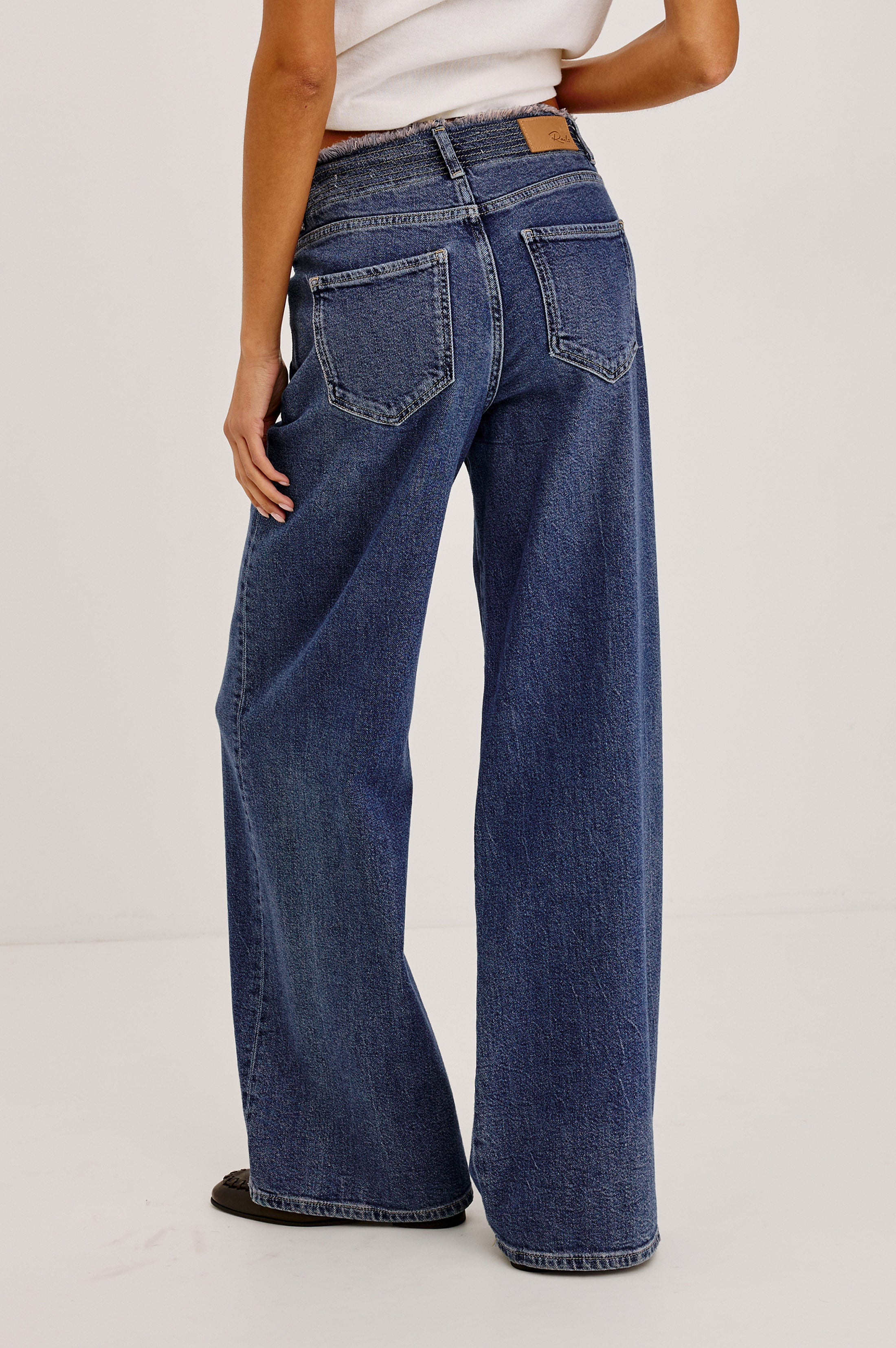 ANGELENO WIDE LEG - ASH BLACK – Rails