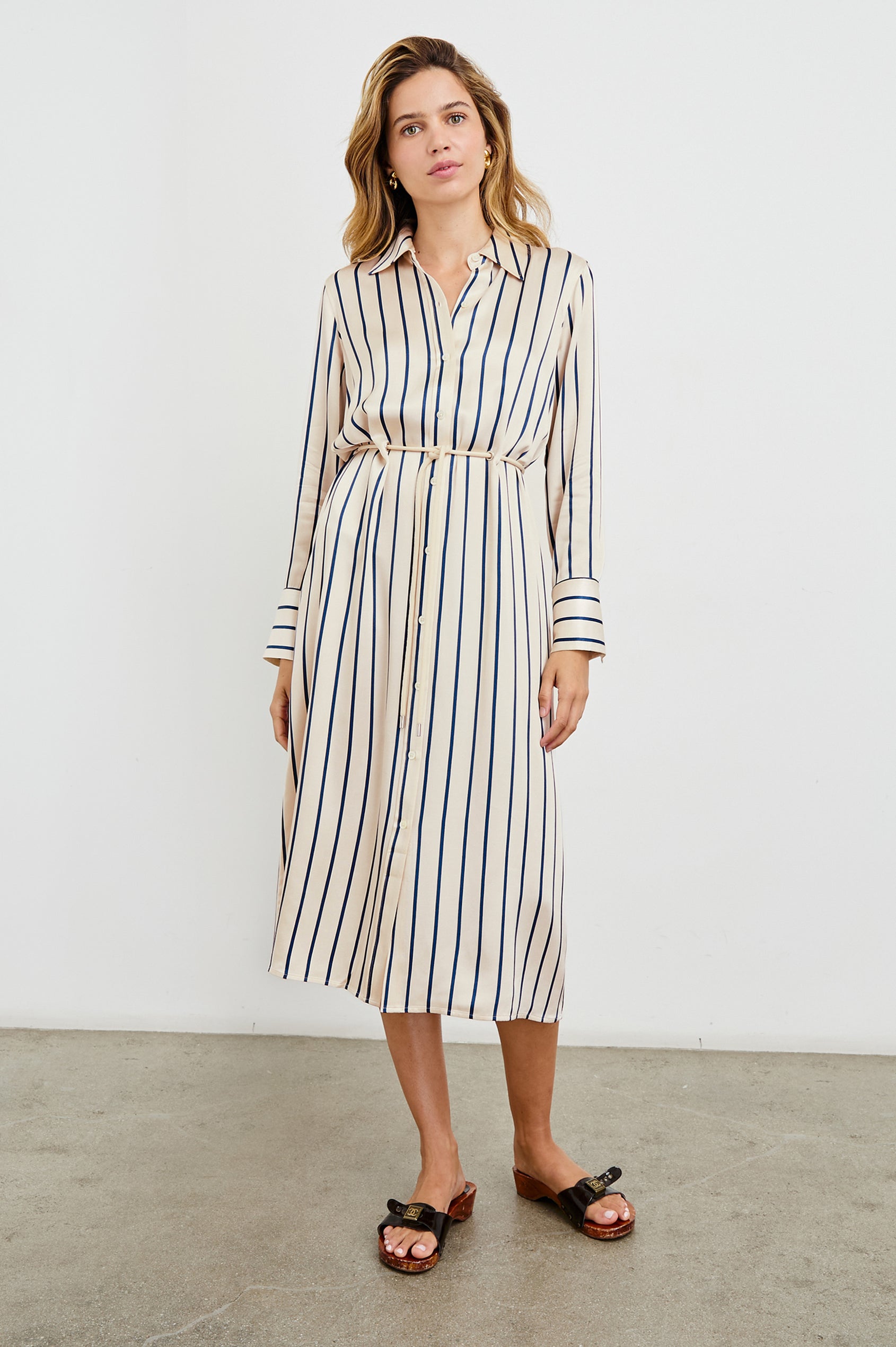 ANINA DRESS - CERAMIC NAVY STRIPE Rails ANINA DRESS - CERAMIC NAVY STRIPE Rails